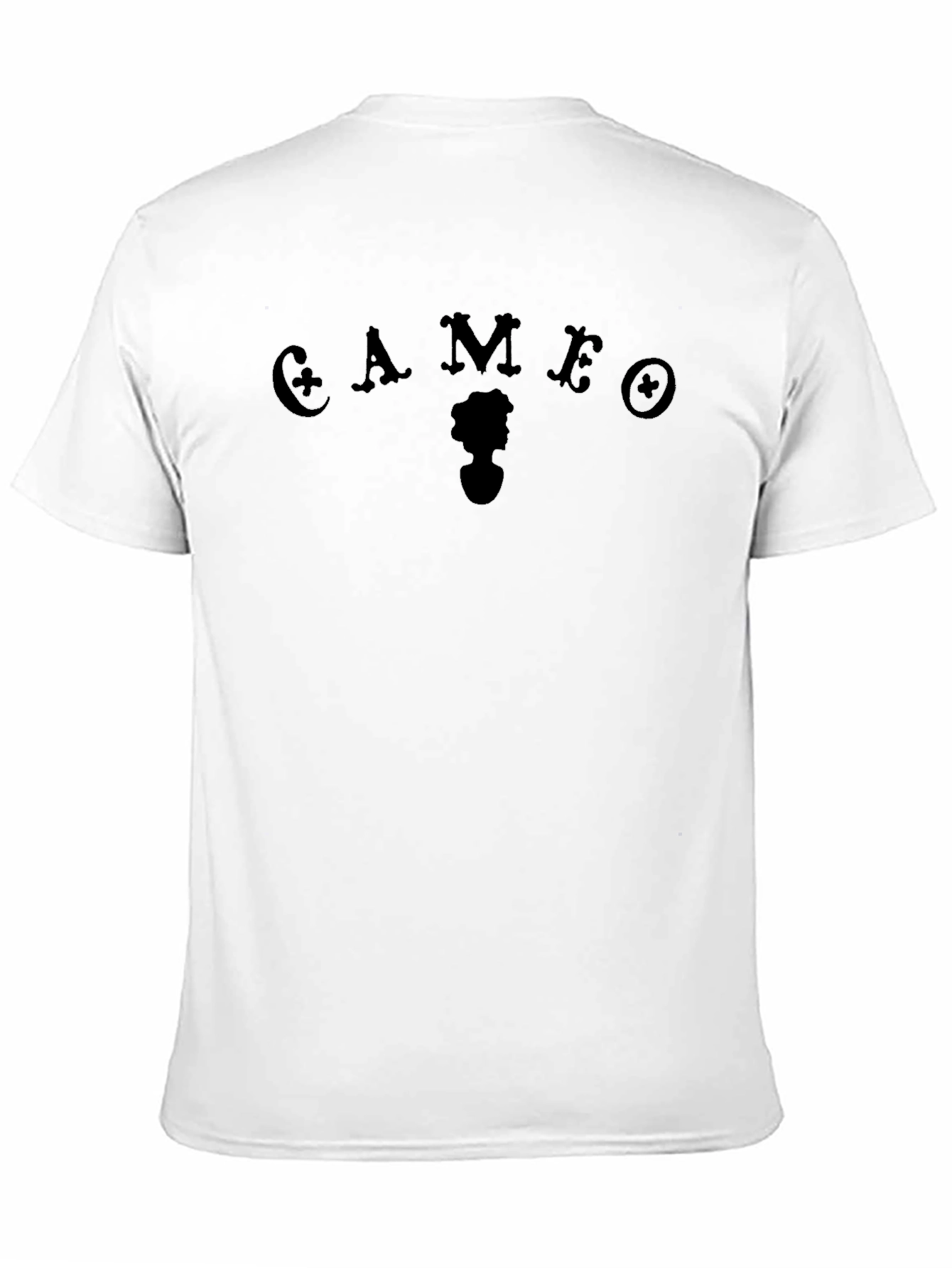 Cameo Graphic Tee - Stylish Crew Neck T-Shirt