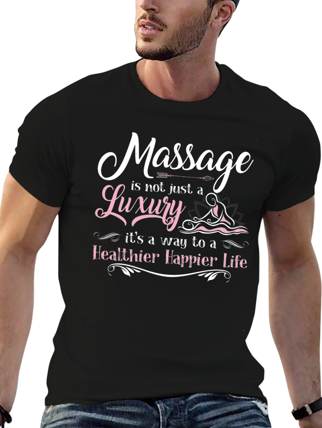 Massage Therapy T-Shirt: Healthier Happier Life