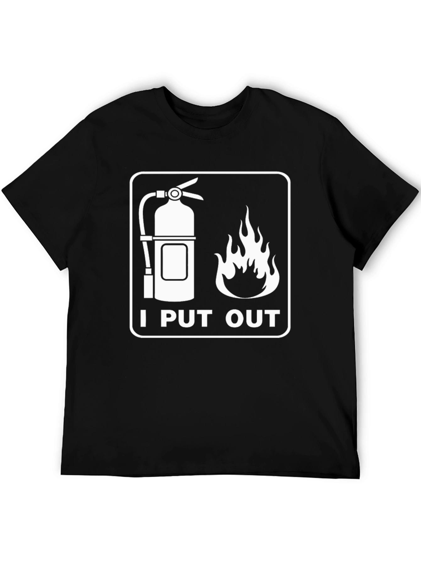 I Put Out T-Shirt Funny Fire Extinguisher Tee