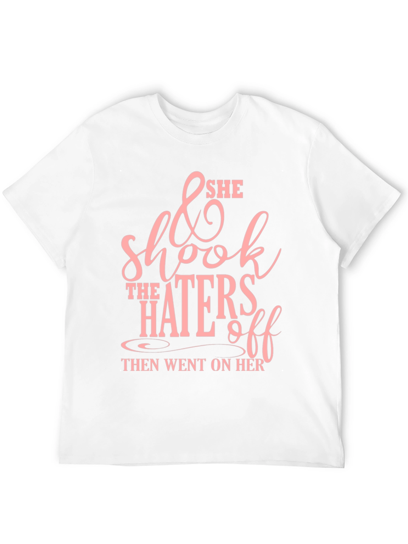She Shook The Haters Off Graphic Tee - Black