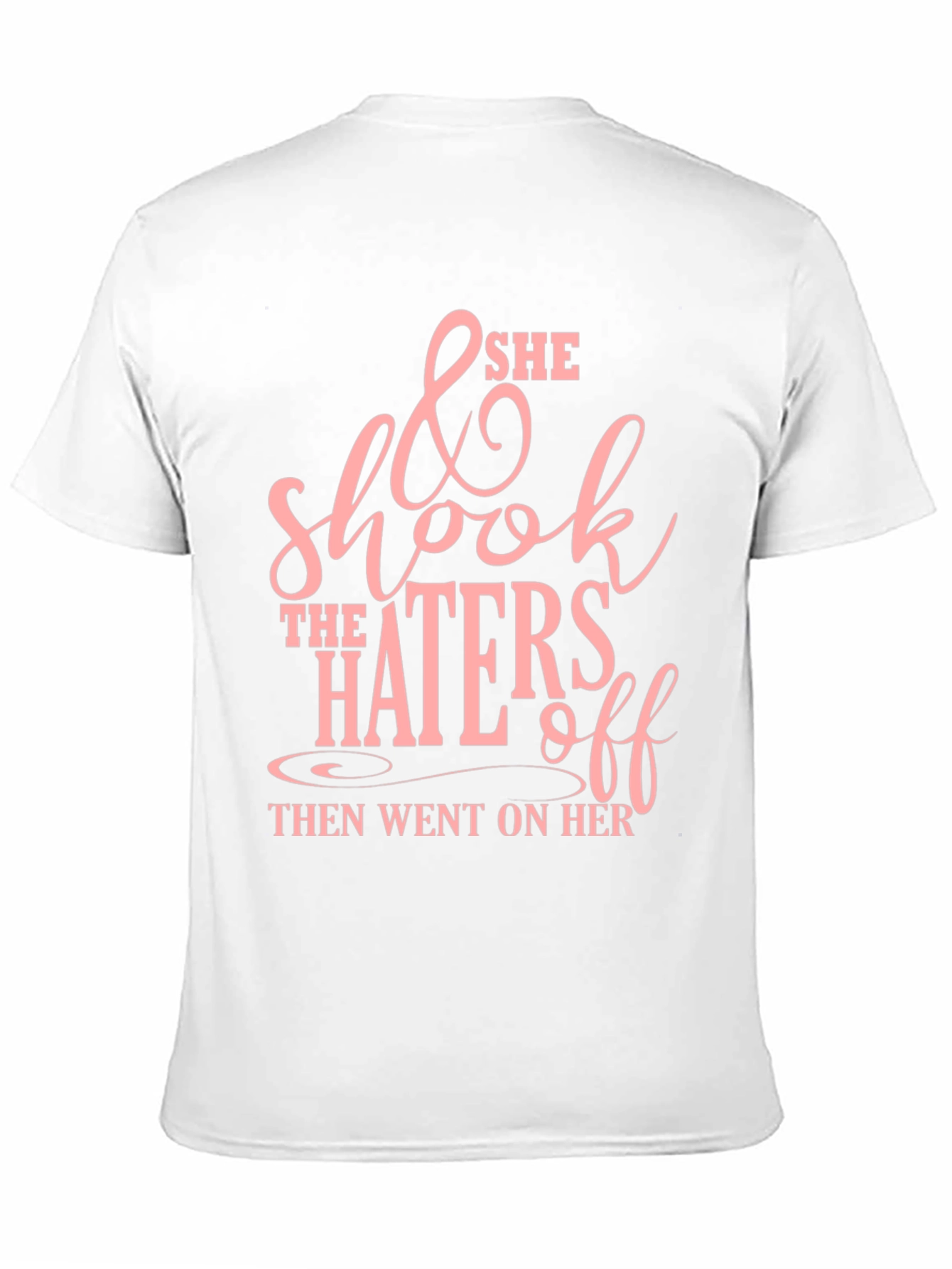 She Shook The Haters Off Graphic Tee - Black
