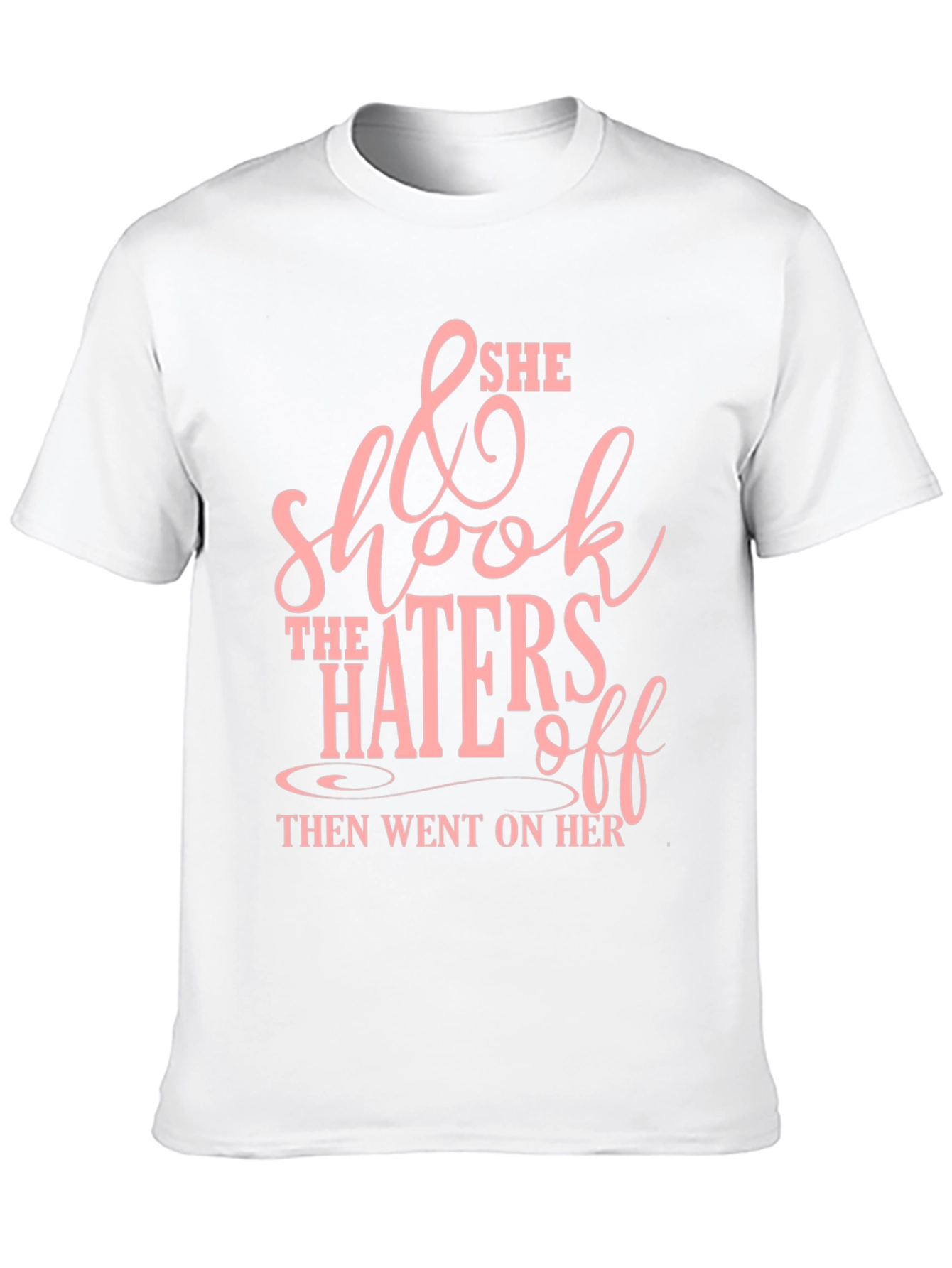 She Shook The Haters Off Graphic Tee - Black