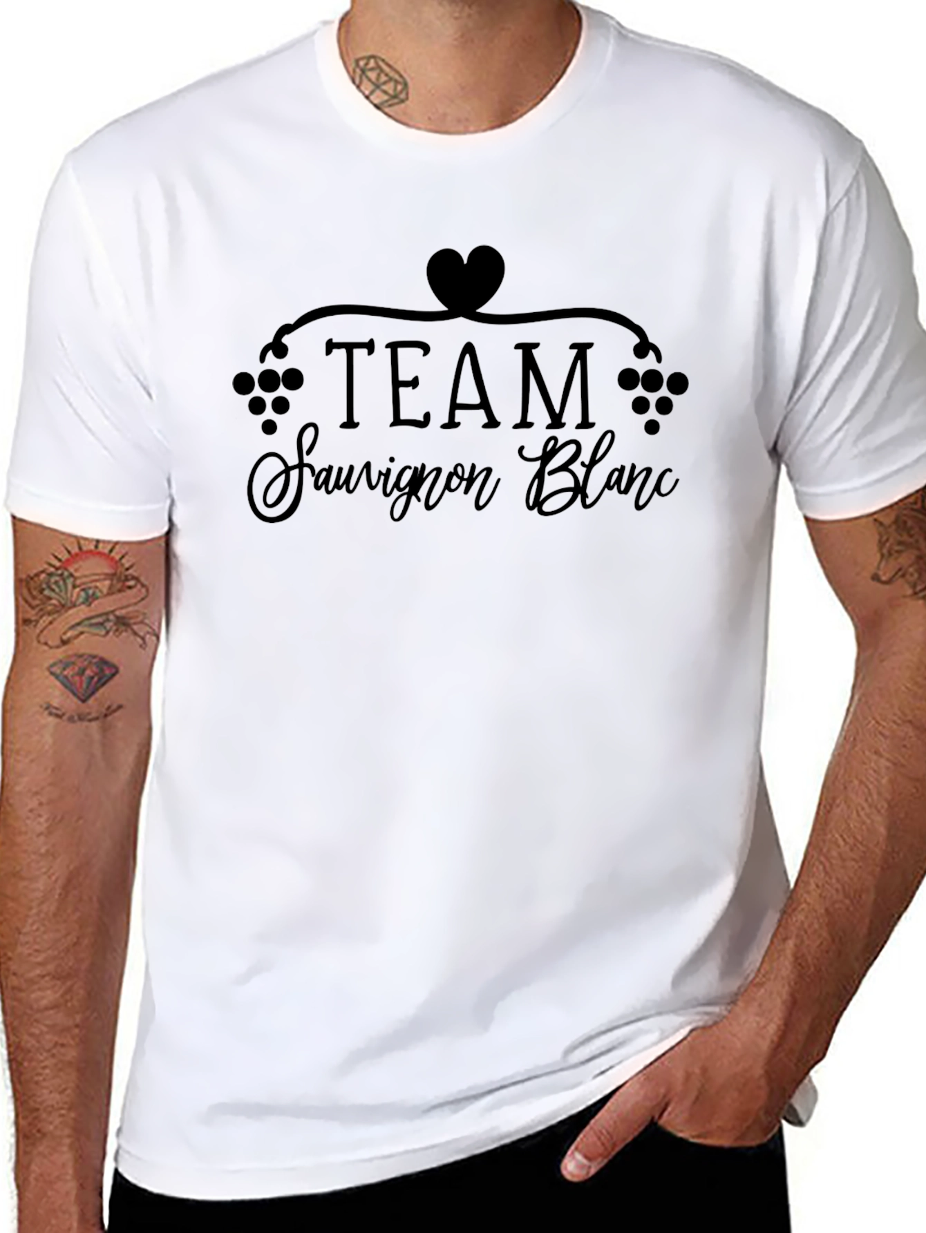 Team Sauvignon Blanc T-Shirt Wine Lover Tee