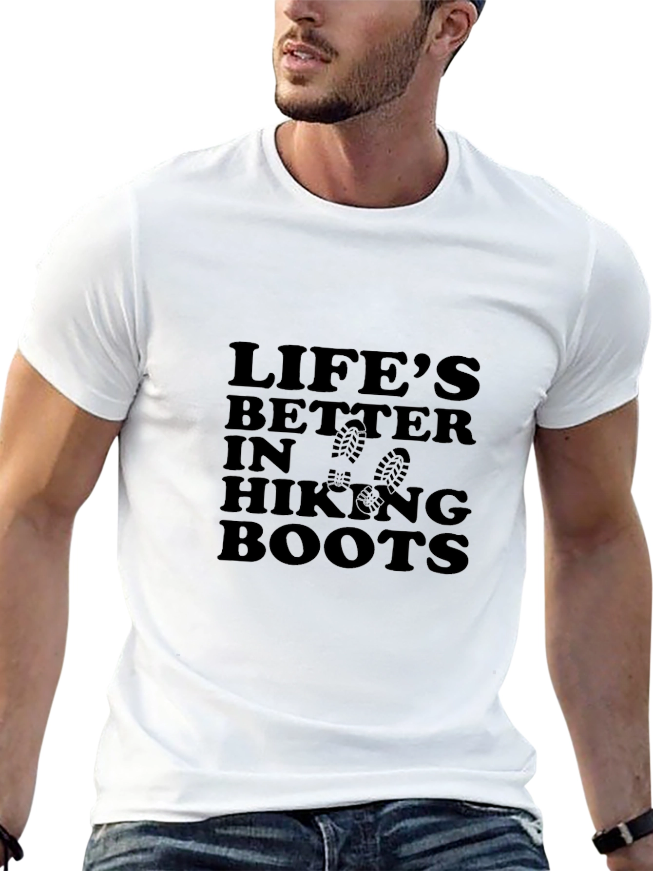 Lifes Better in Hiking Boots T-Shirt