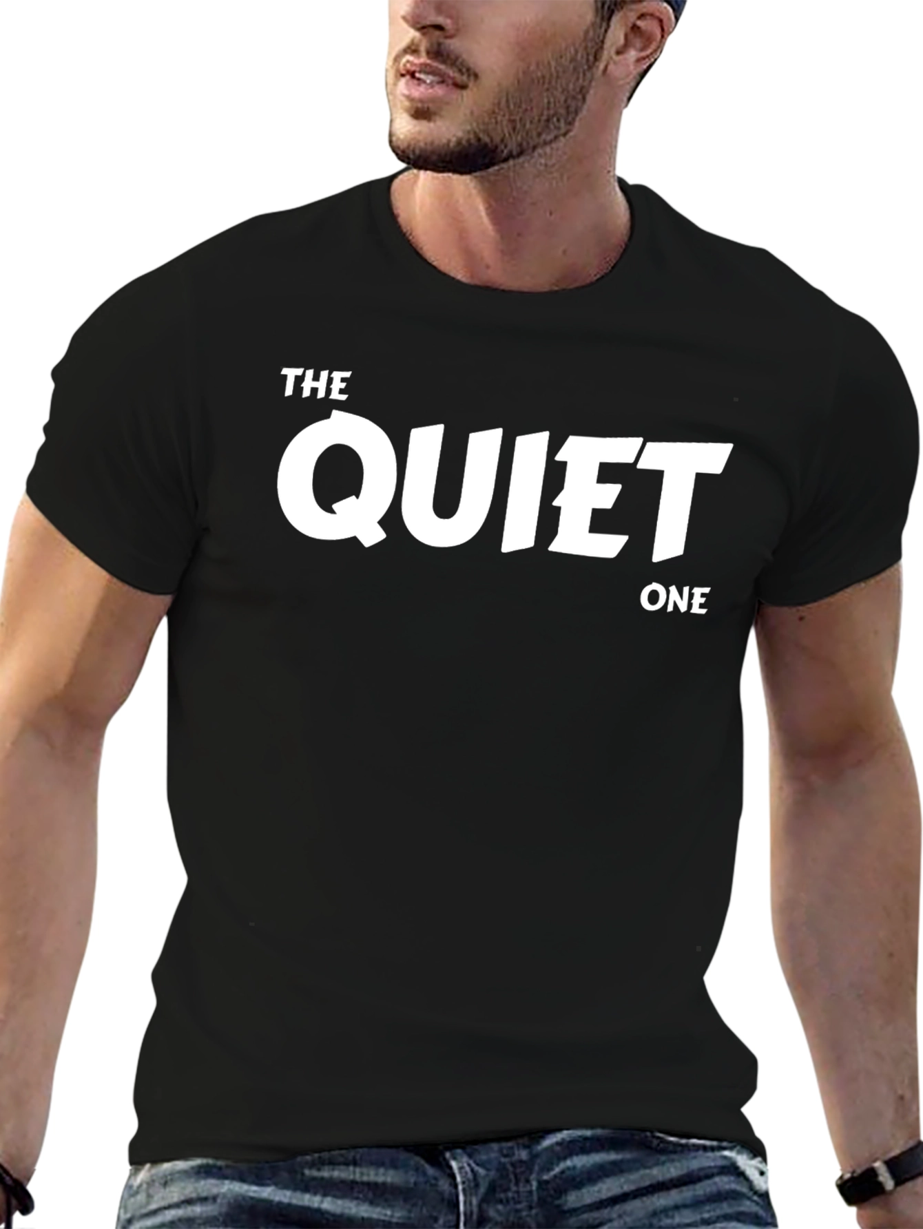 The Quiet One T-Shirt - Black Graphic Tee