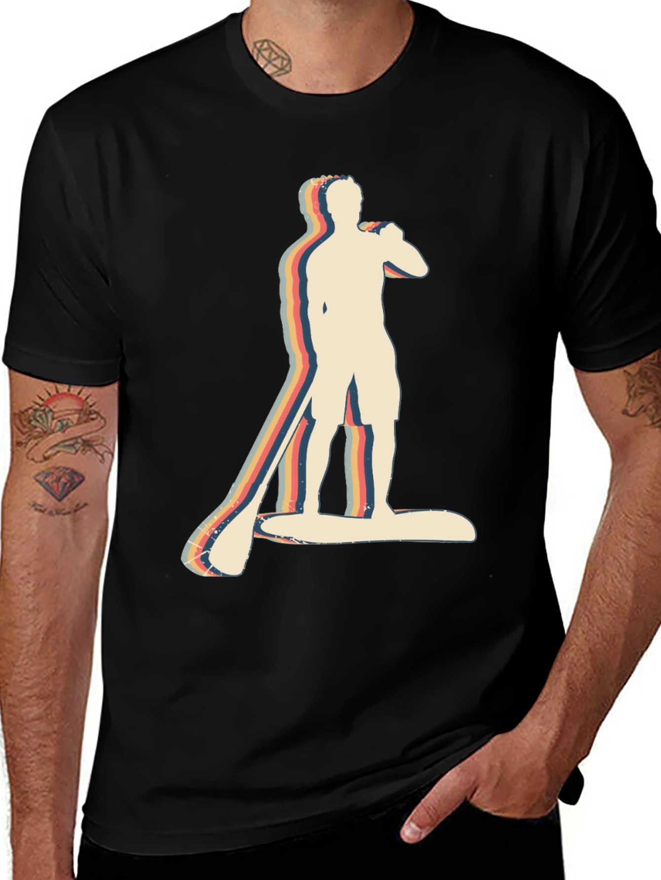 Retro Paddleboard T-Shirt
