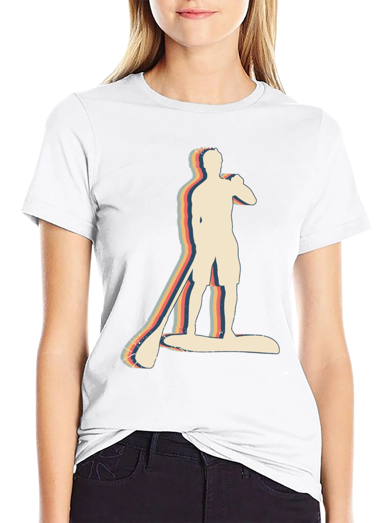 Retro Paddleboard T-Shirt