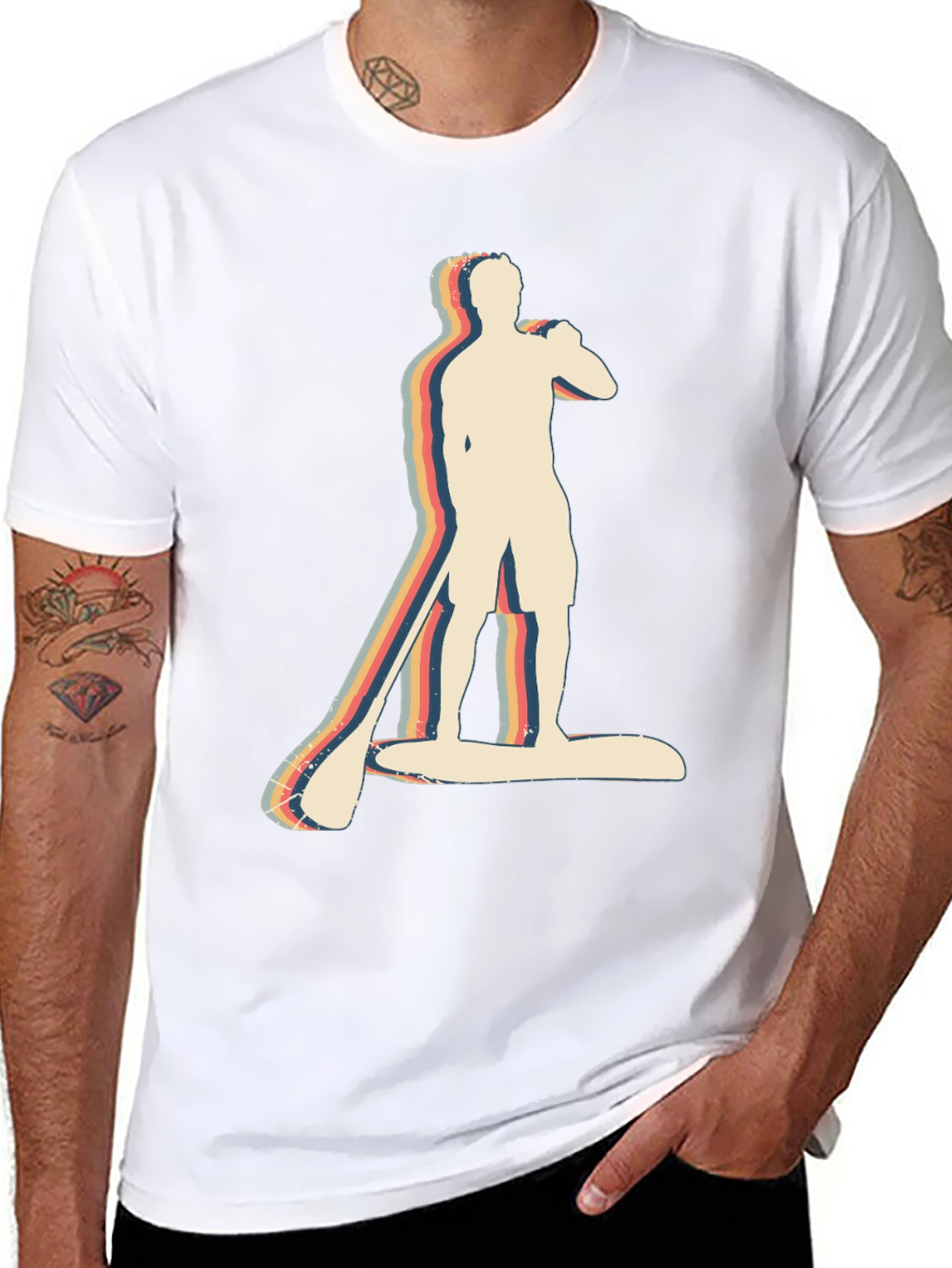 Retro Paddleboard T-Shirt