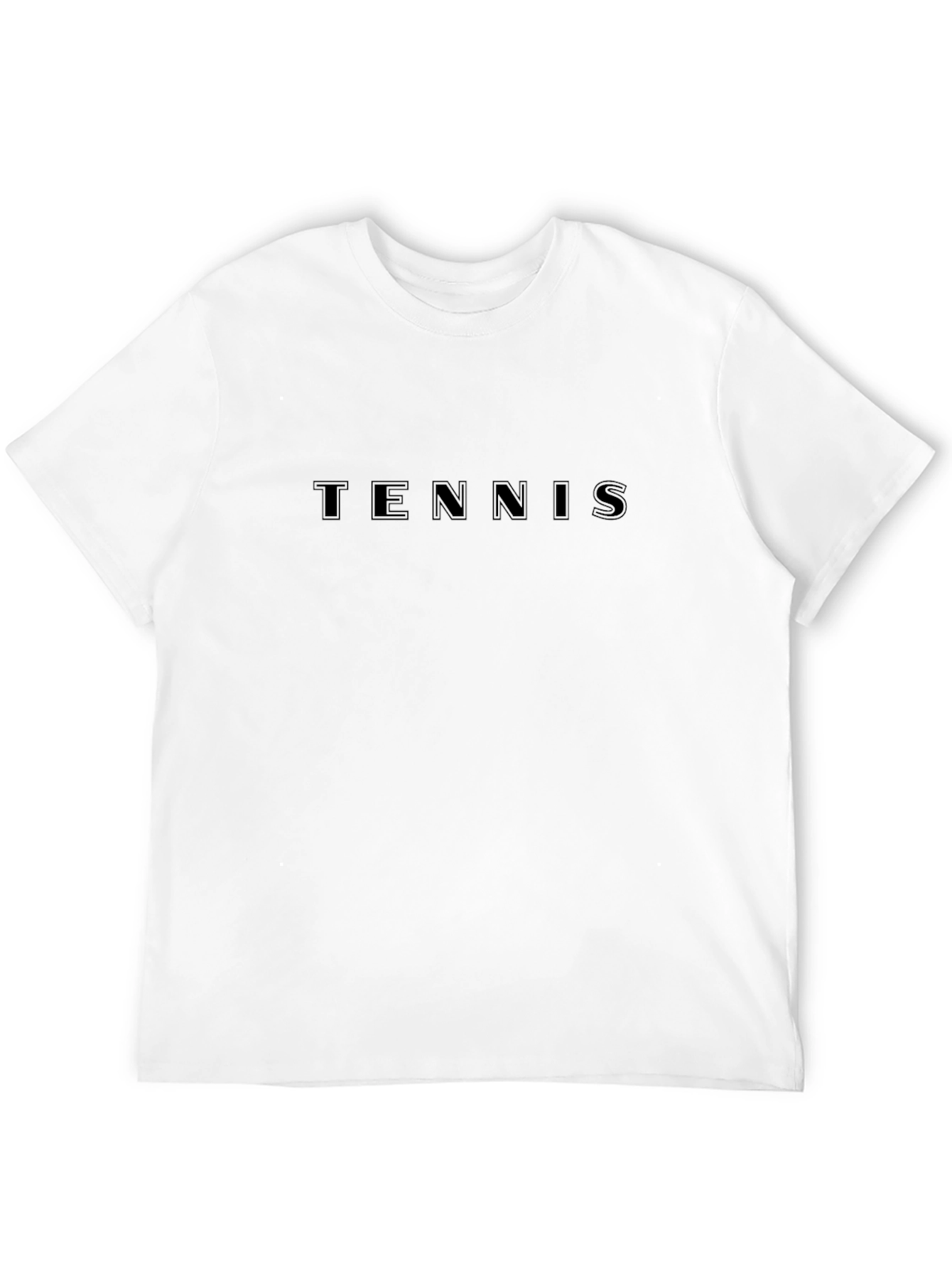 Tennis Graphic Tee - Casual Comfort