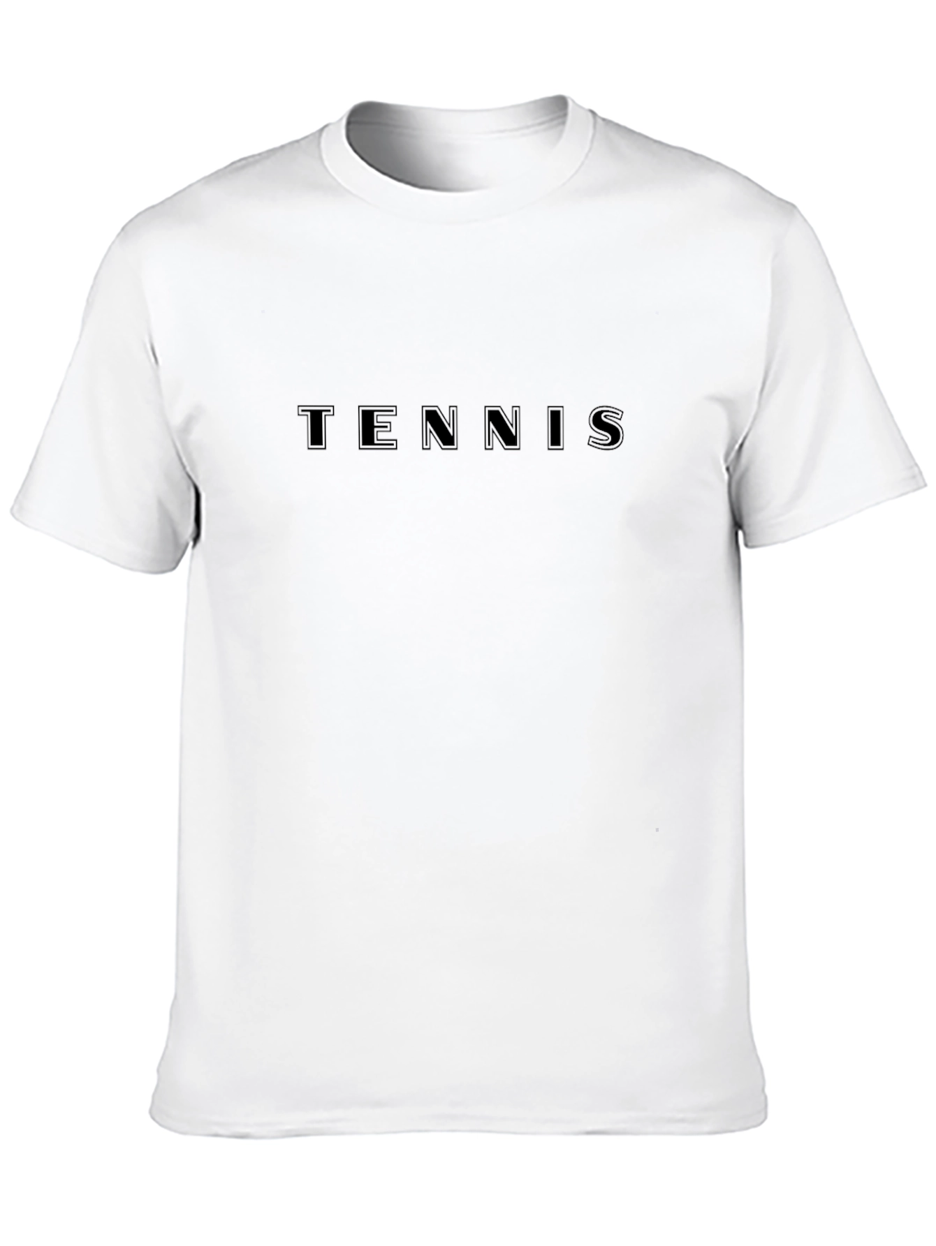 Tennis Graphic Tee - Casual Comfort