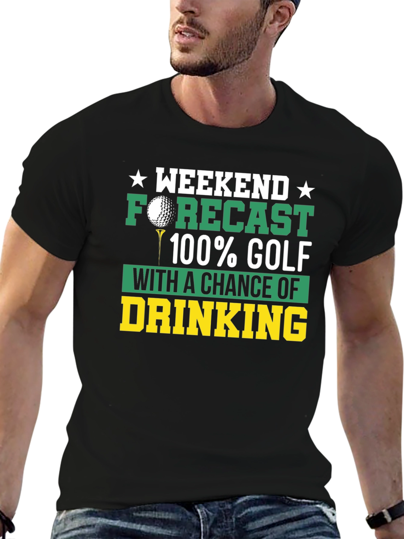 Weekend Forecast Golf T-Shirt