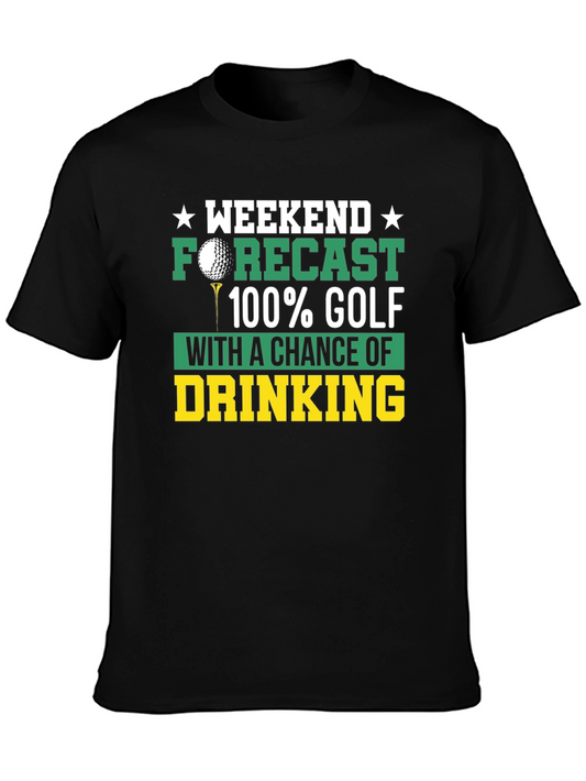 Weekend Forecast Golf T-Shirt