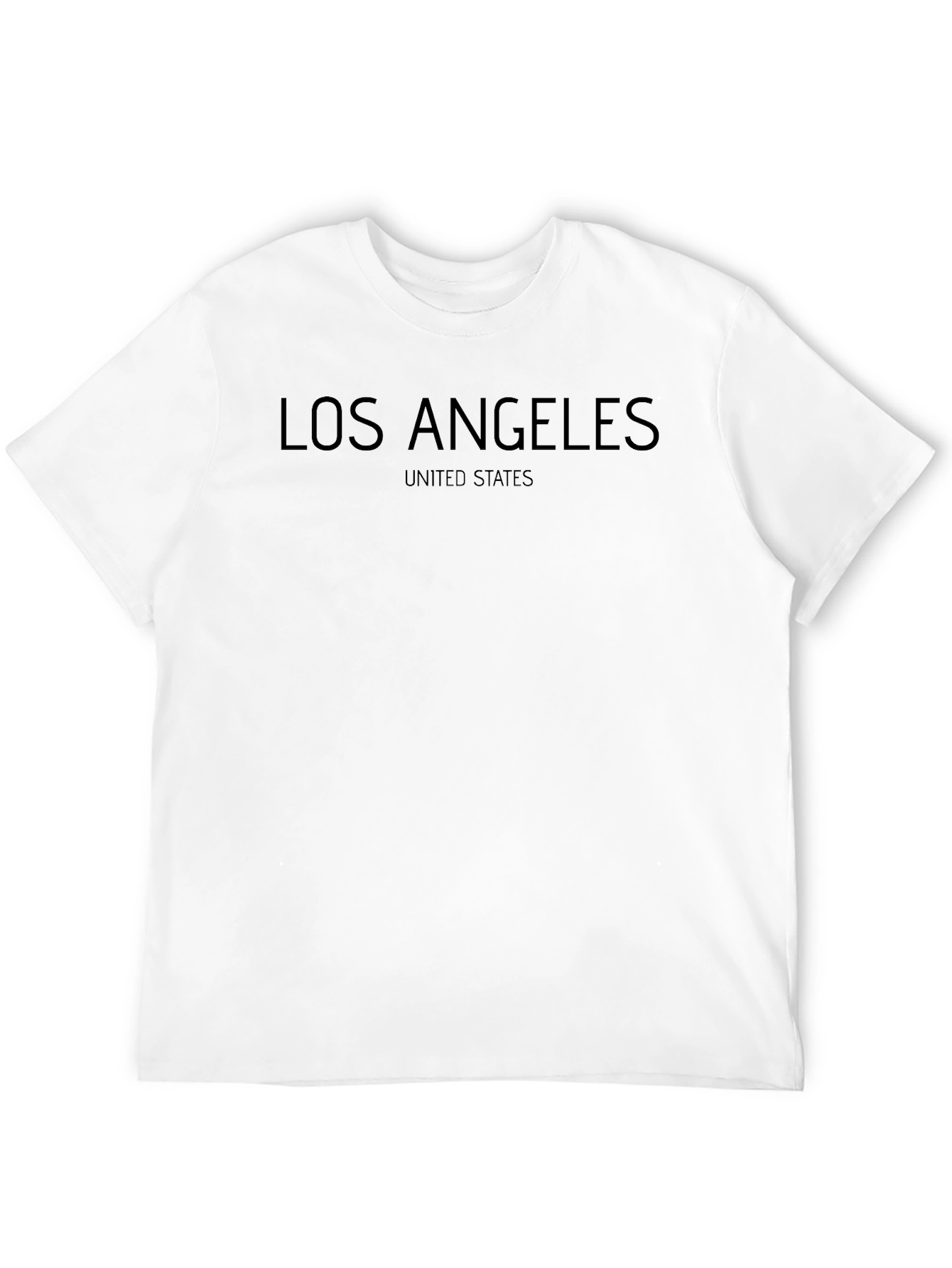 Los Angeles Black Graphic Tee | Unisex