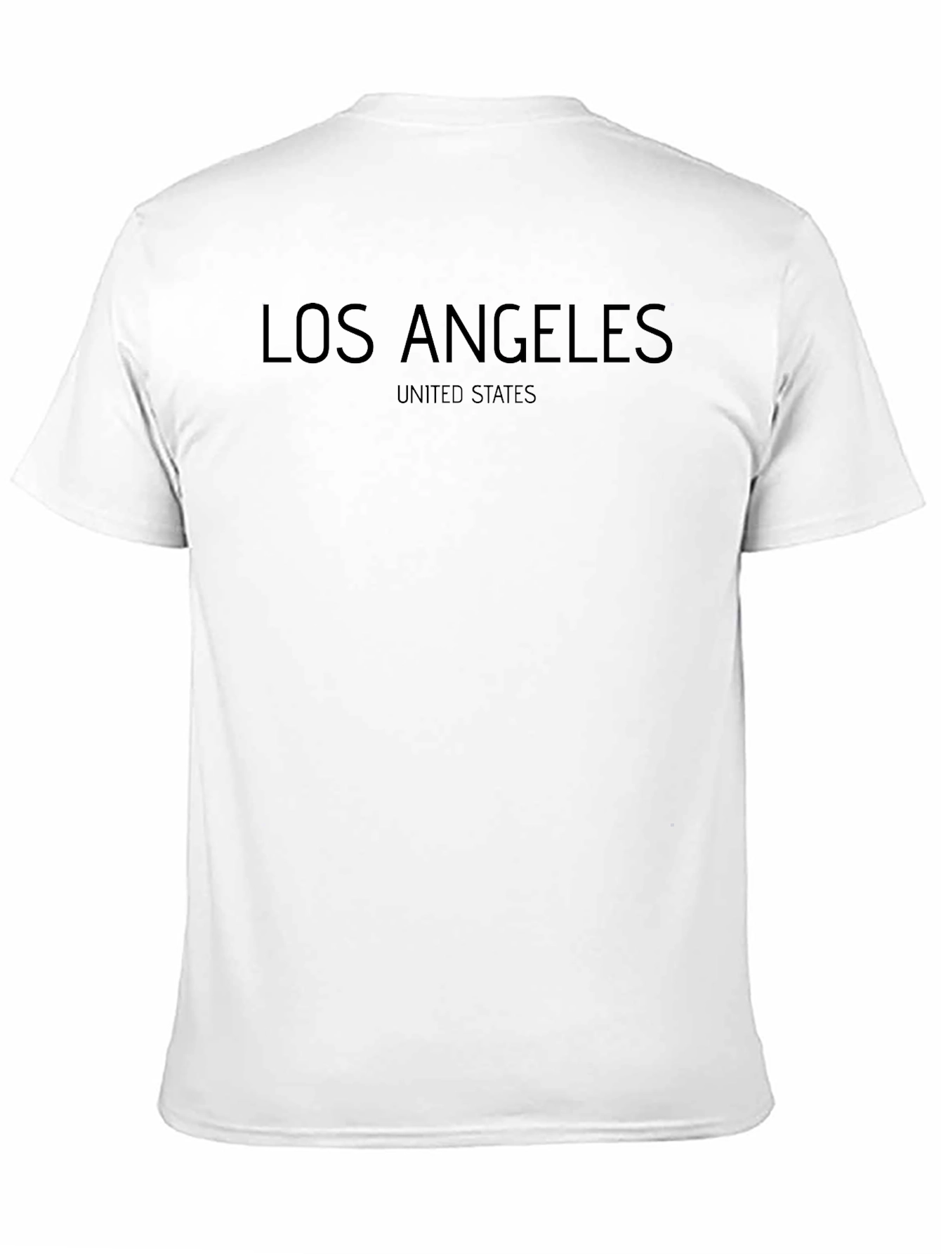 Los Angeles Black Graphic Tee | Unisex