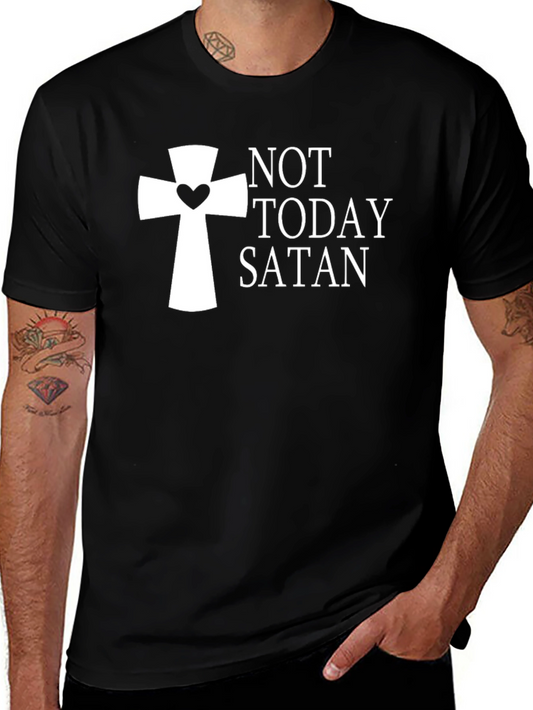 Not Today Satan Graphic T-Shirt