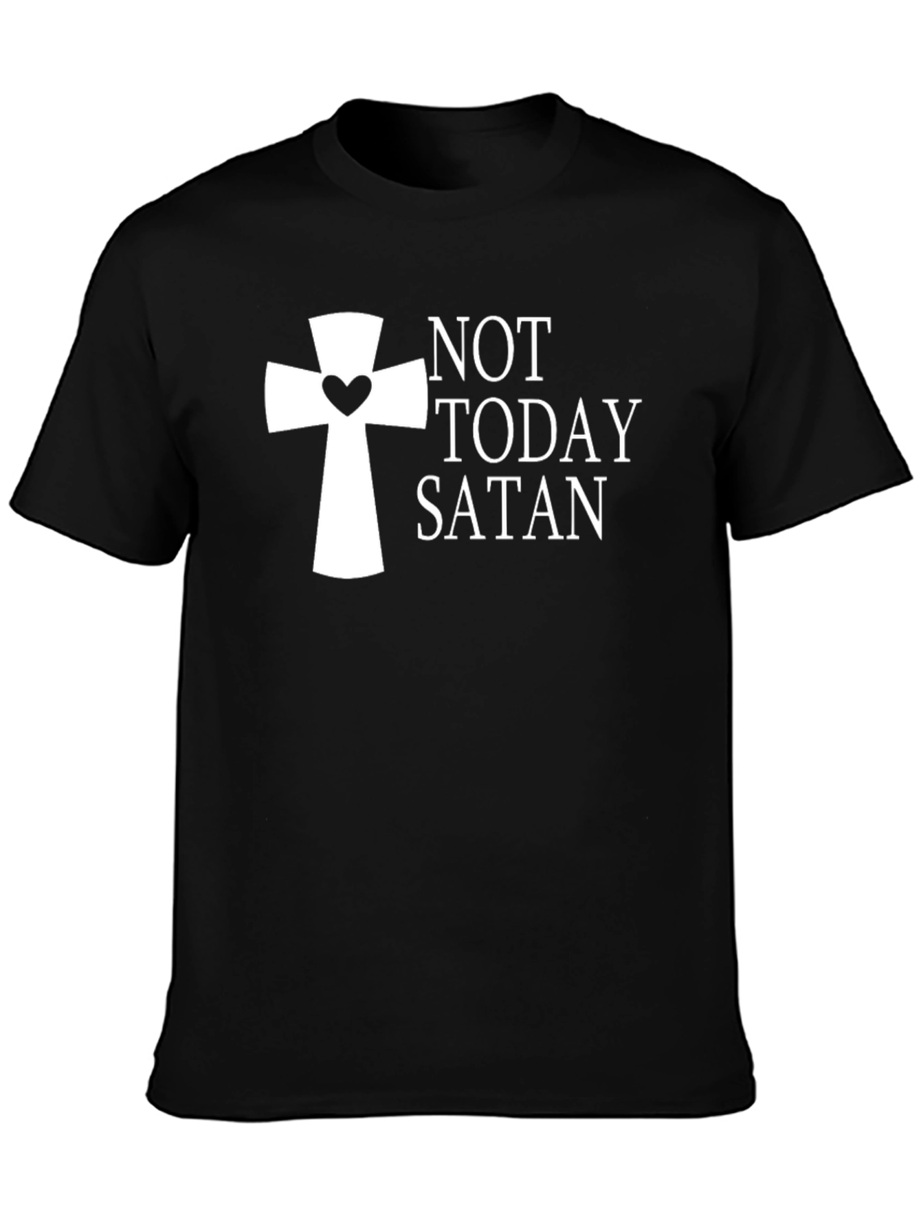Not Today Satan Graphic T-Shirt