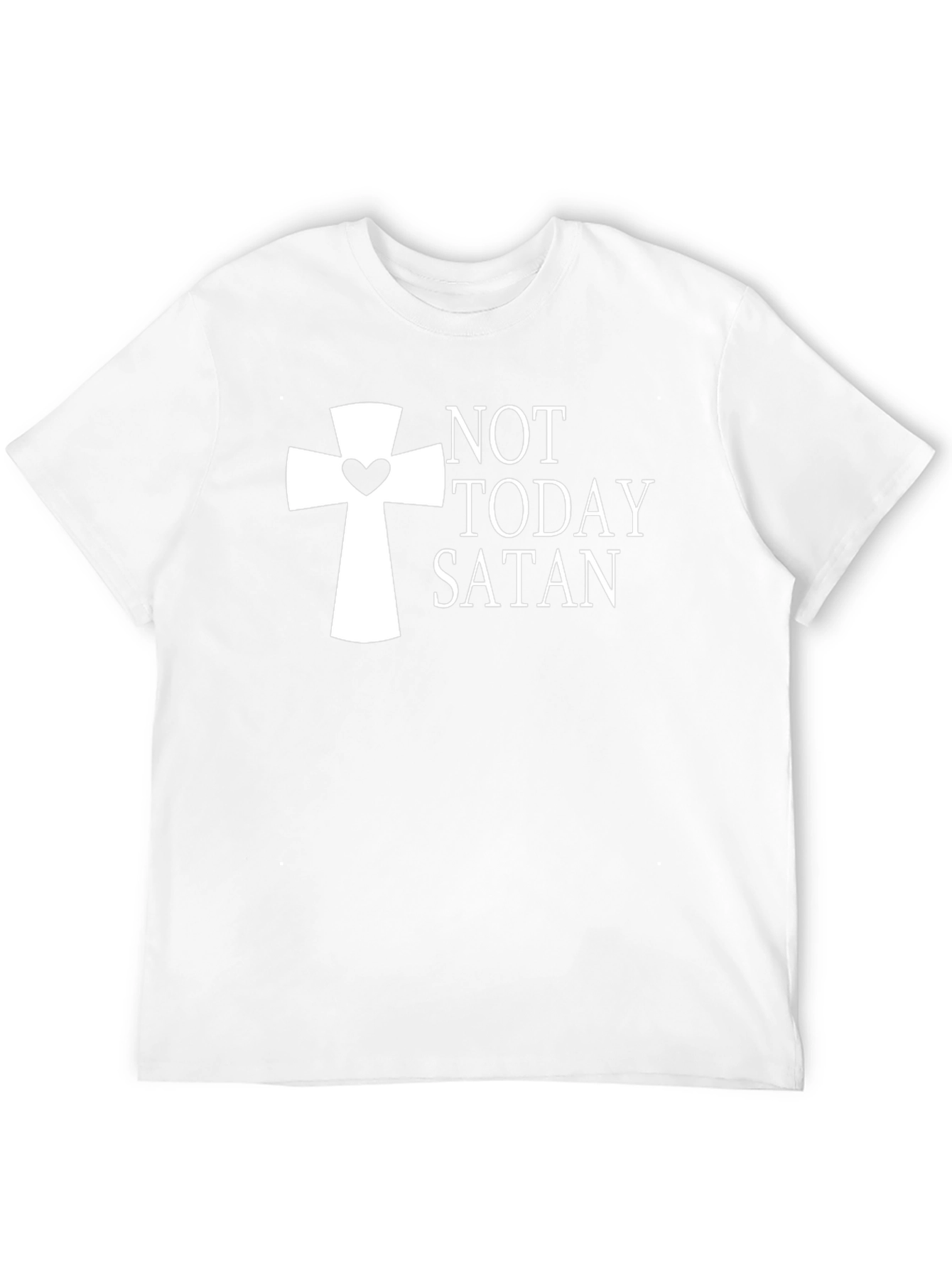 Not Today Satan Graphic T-Shirt