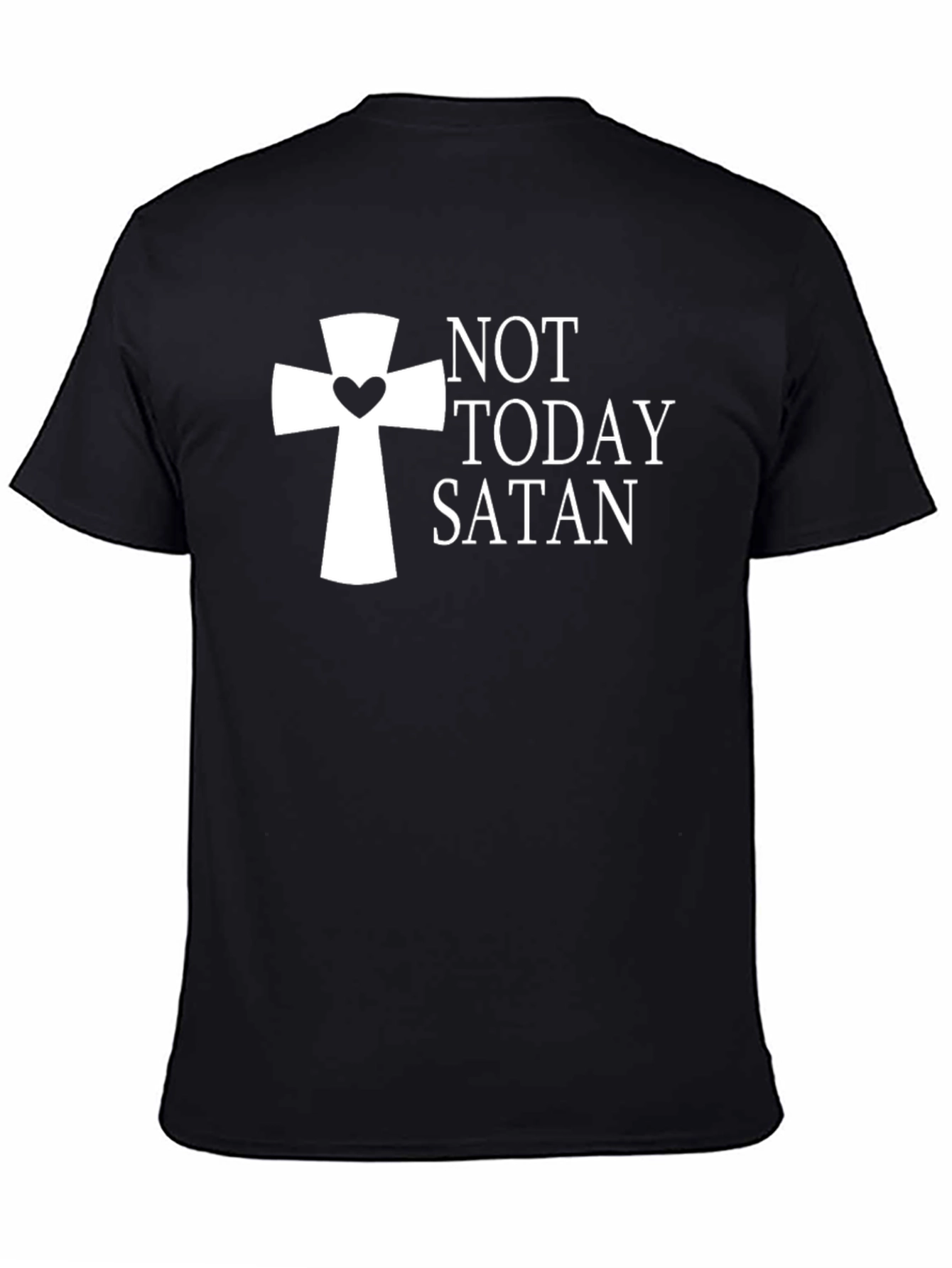 Not Today Satan Graphic T-Shirt