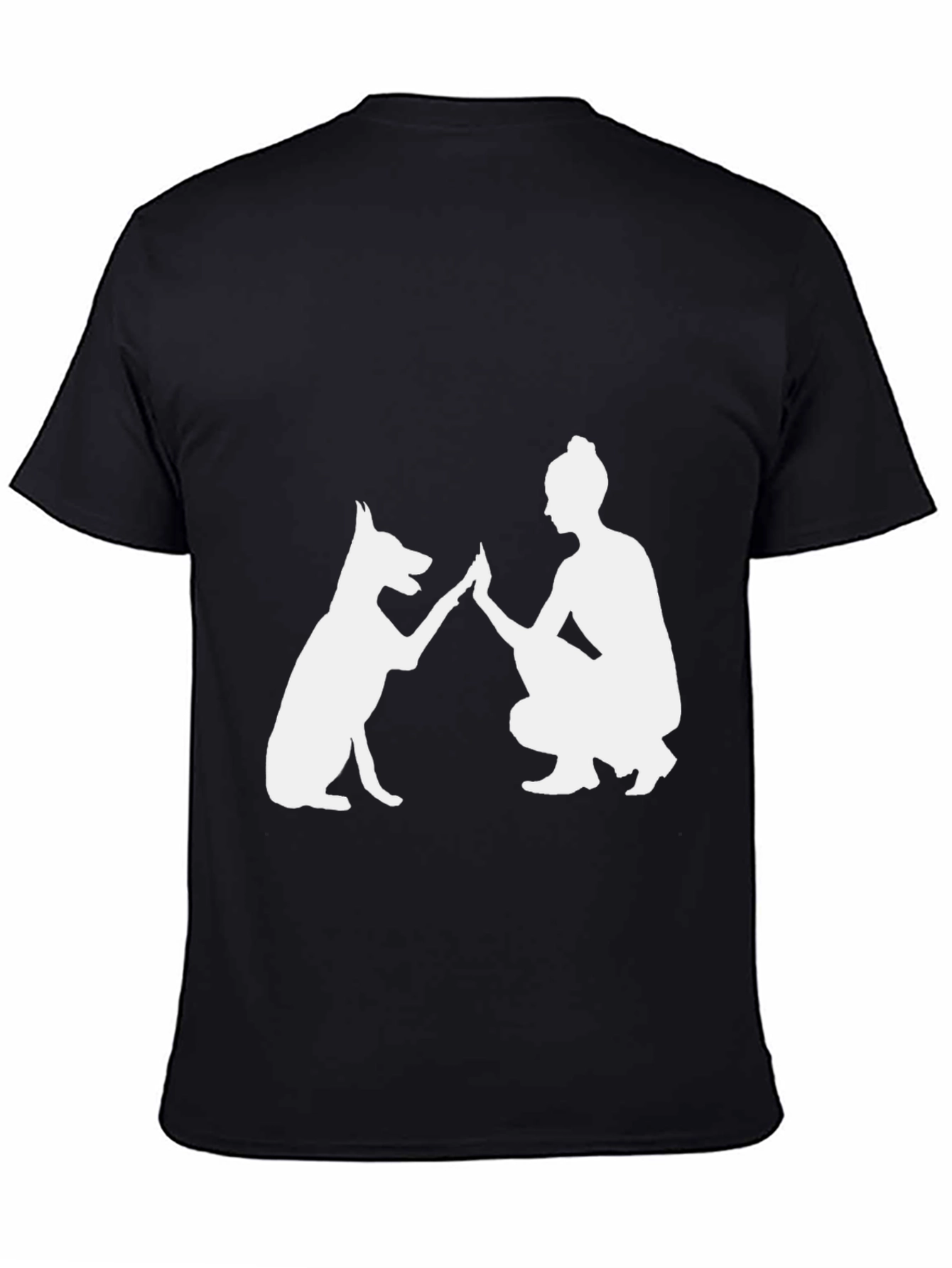 Mans Best Friend Graphic Tee - Black