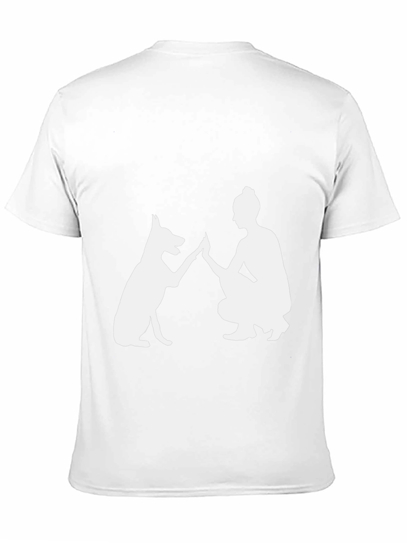 Mans Best Friend Graphic Tee - Black