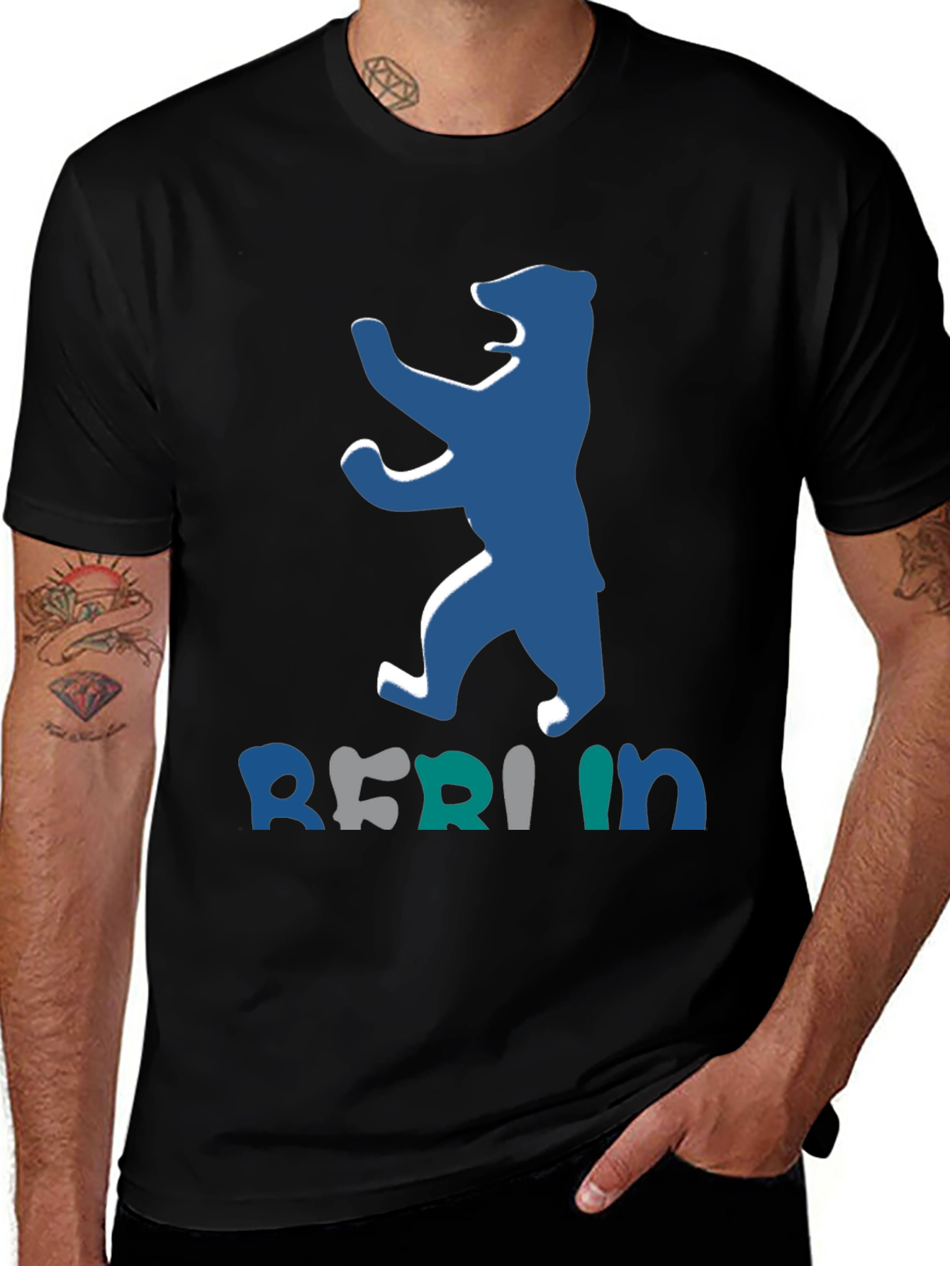 Berlin Bear Graphic Tee - Cool City Style