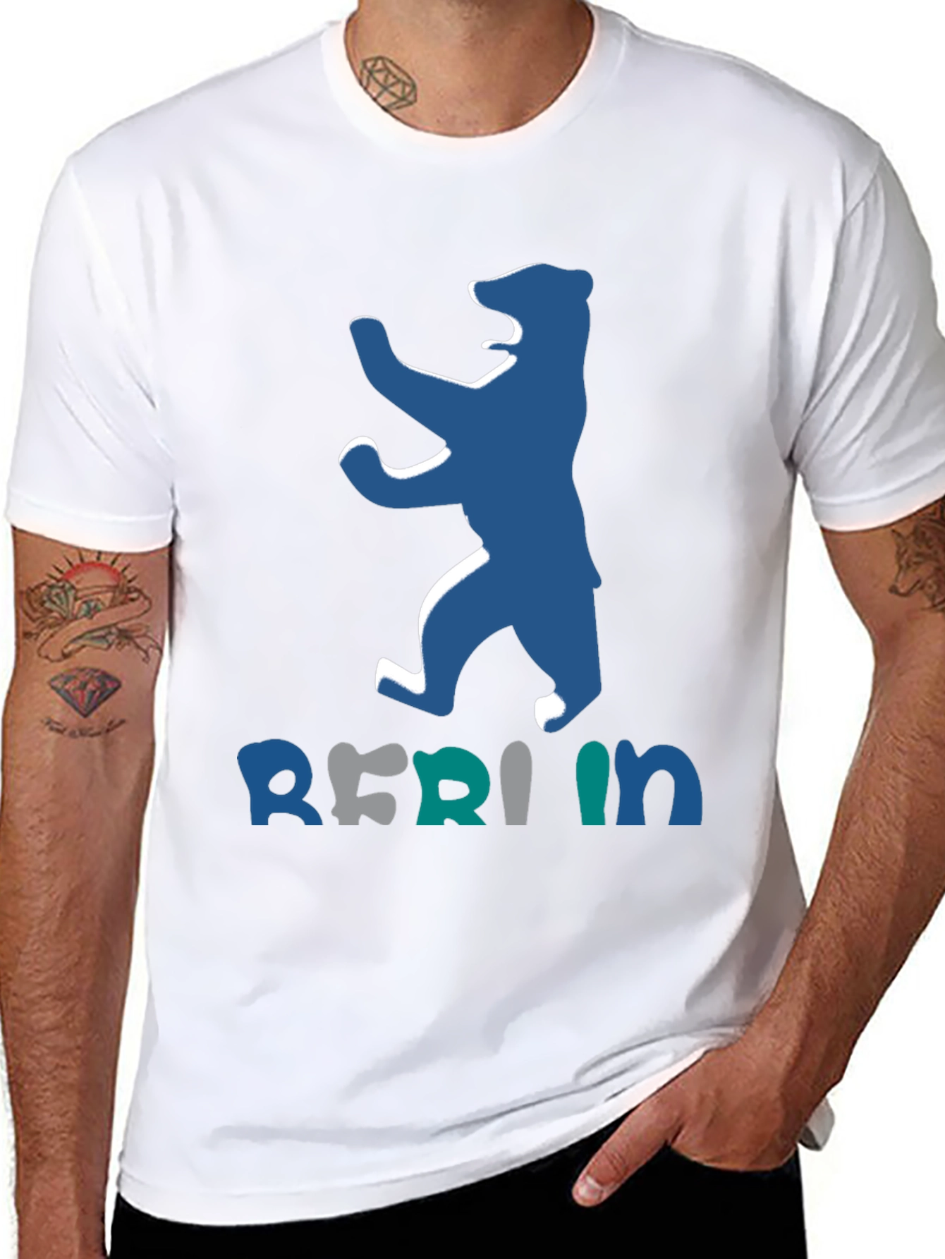 Berlin Bear Graphic Tee - Cool City Style