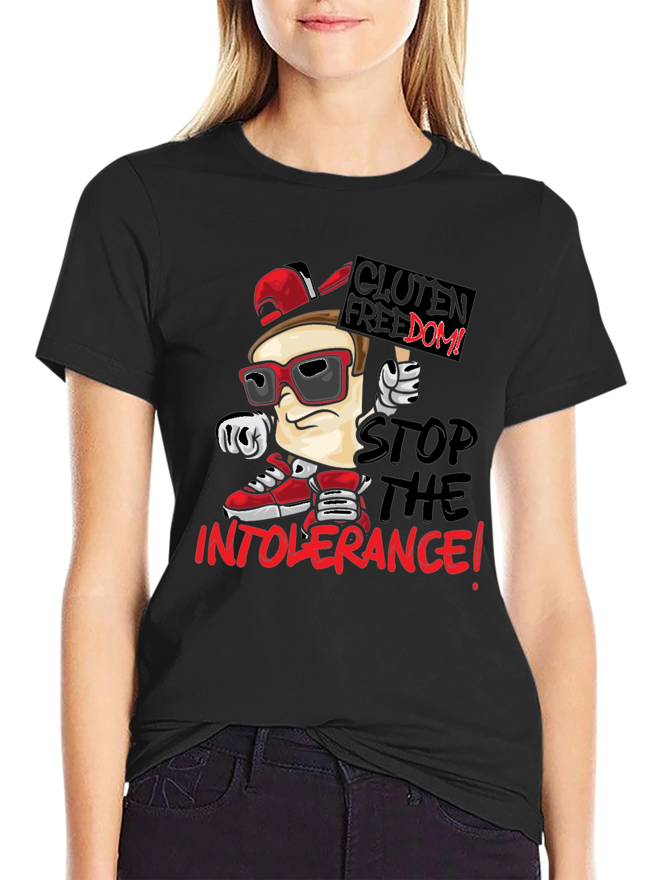 Gluten Freedom T-Shirt - Stop the Intolerance!