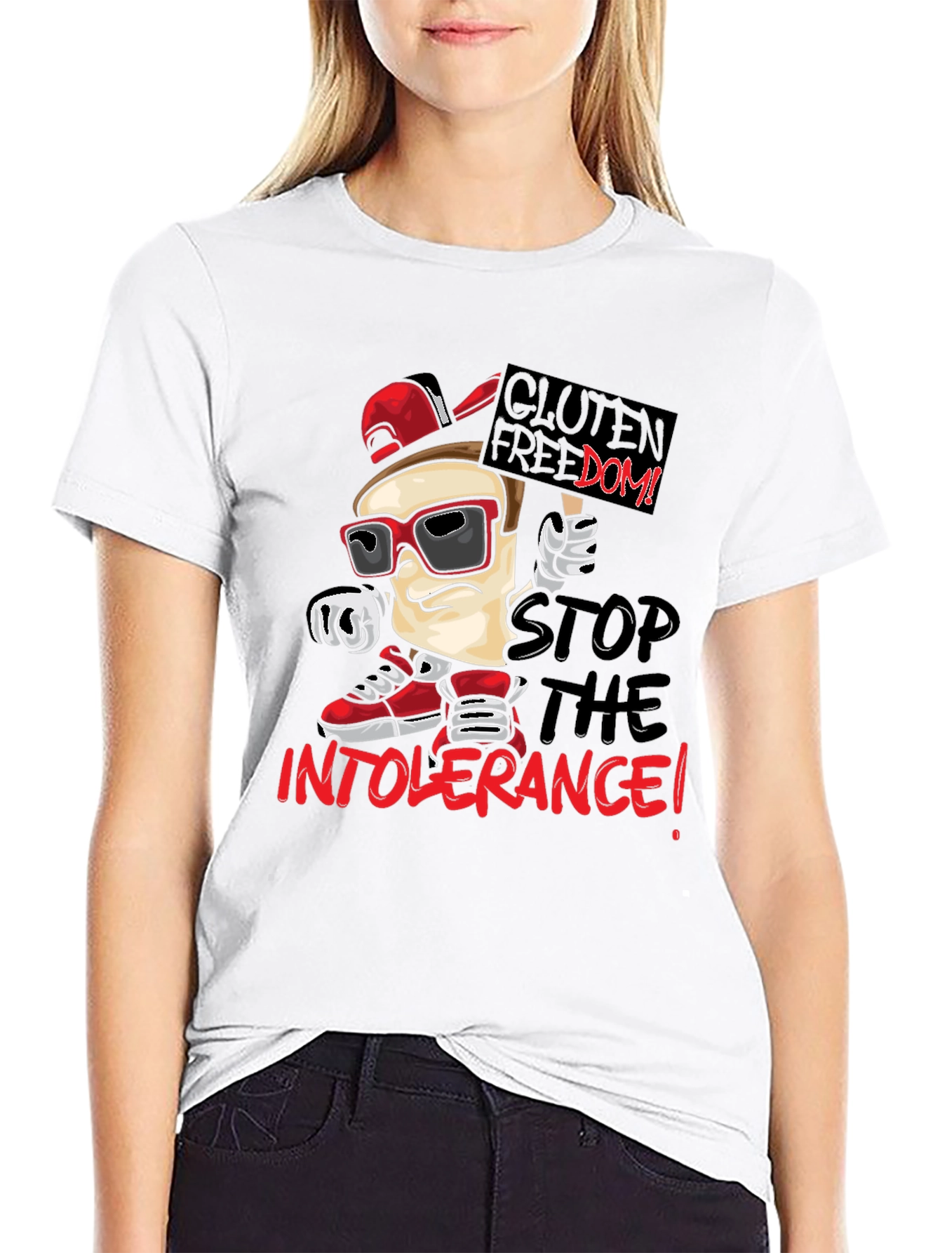 Gluten Freedom T-Shirt - Stop the Intolerance!