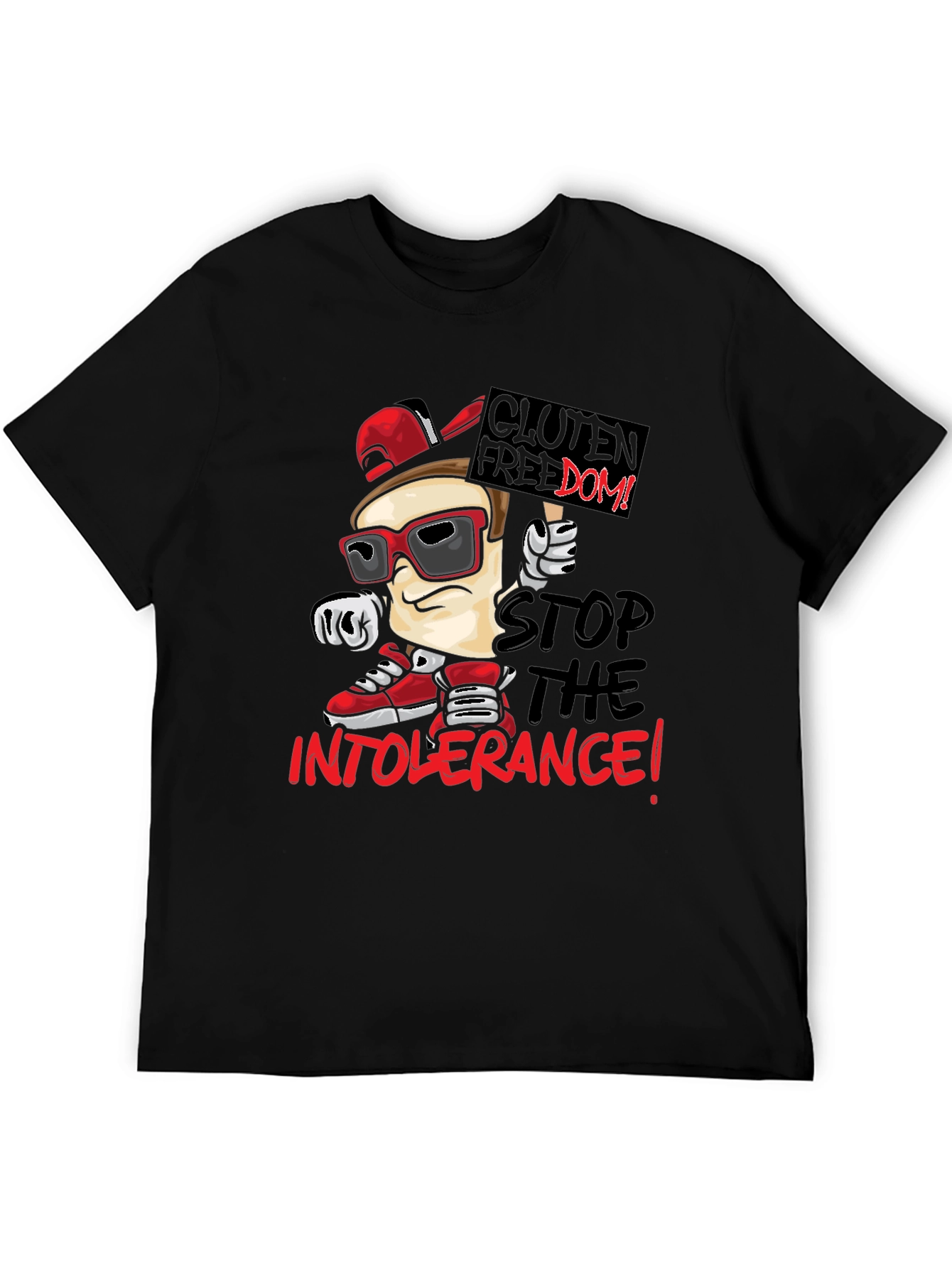 Gluten Freedom T-Shirt - Stop the Intolerance!