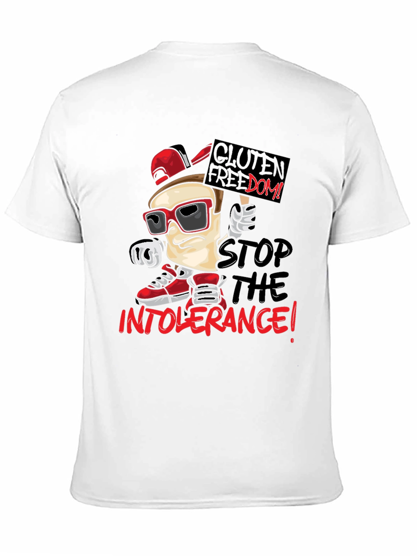Gluten Freedom T-Shirt - Stop the Intolerance!