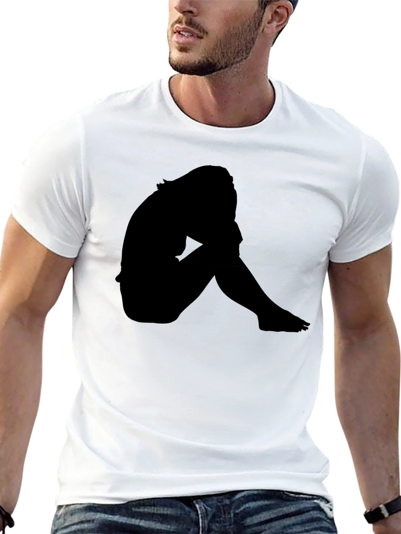 Silhouette Tee - Modern Graphic Print