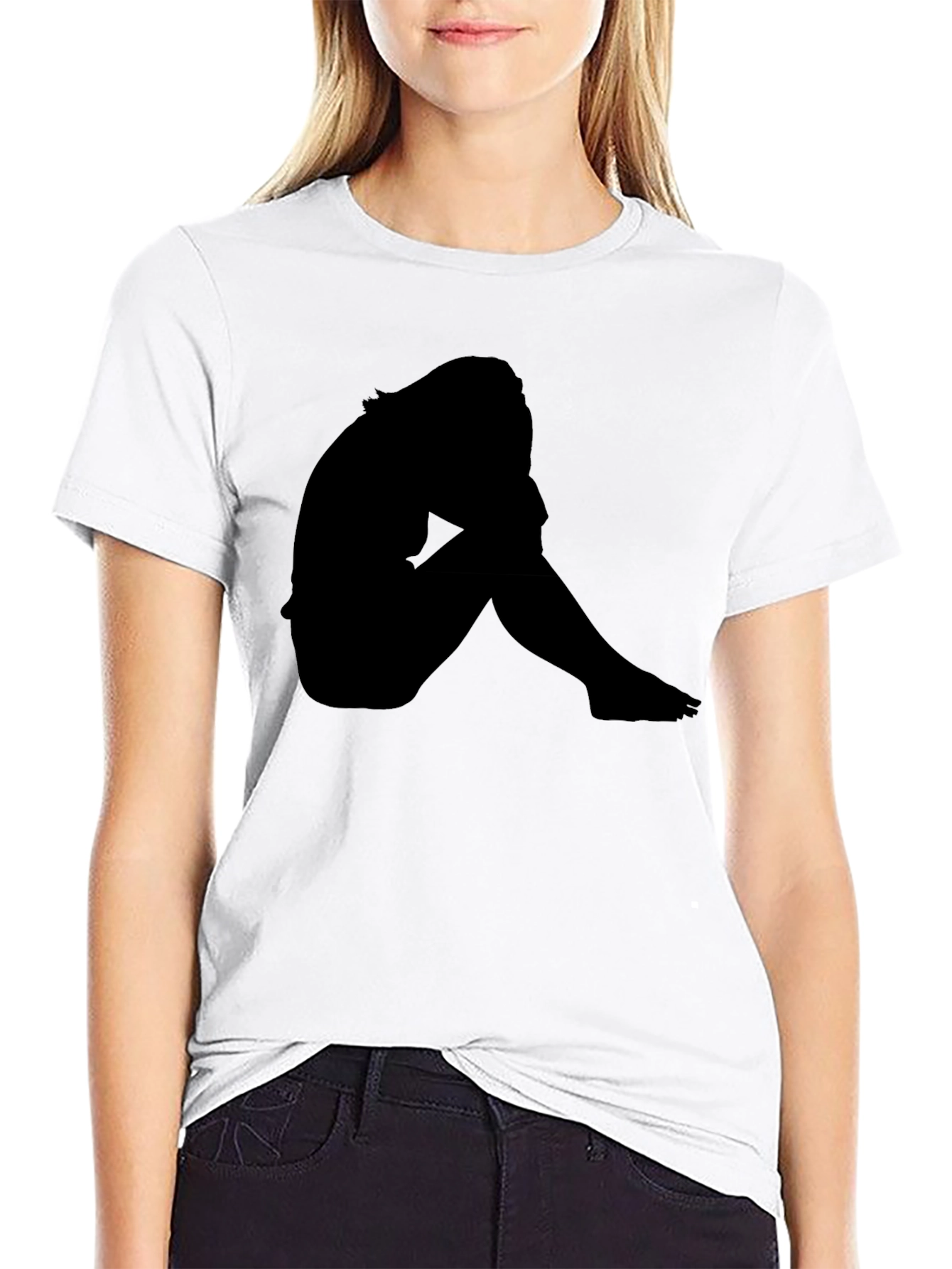 Silhouette Tee - Modern Graphic Print