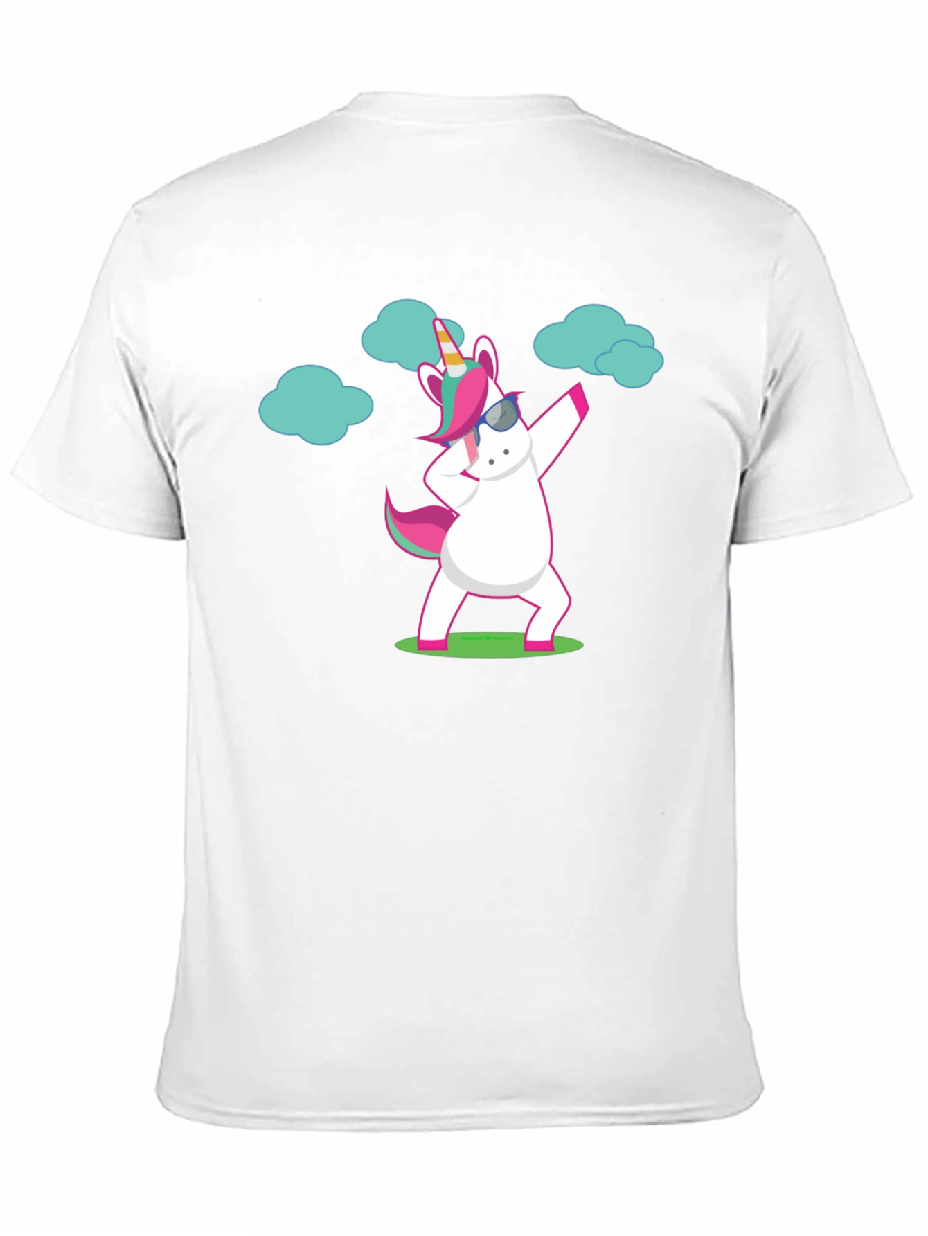 Unicorn Dab Black T-Shirt