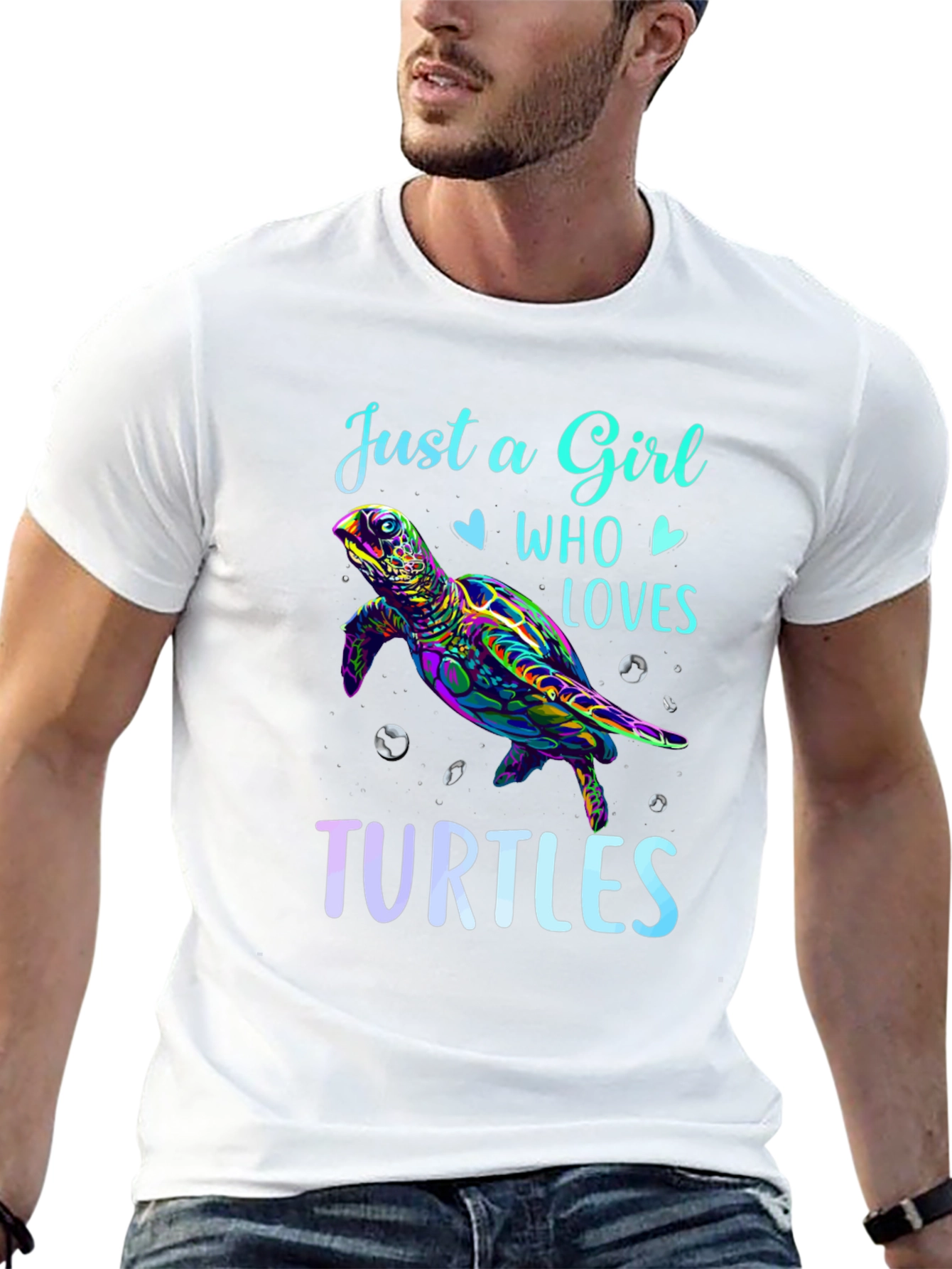 Just a Girl Who Loves Turtles T-Shirt