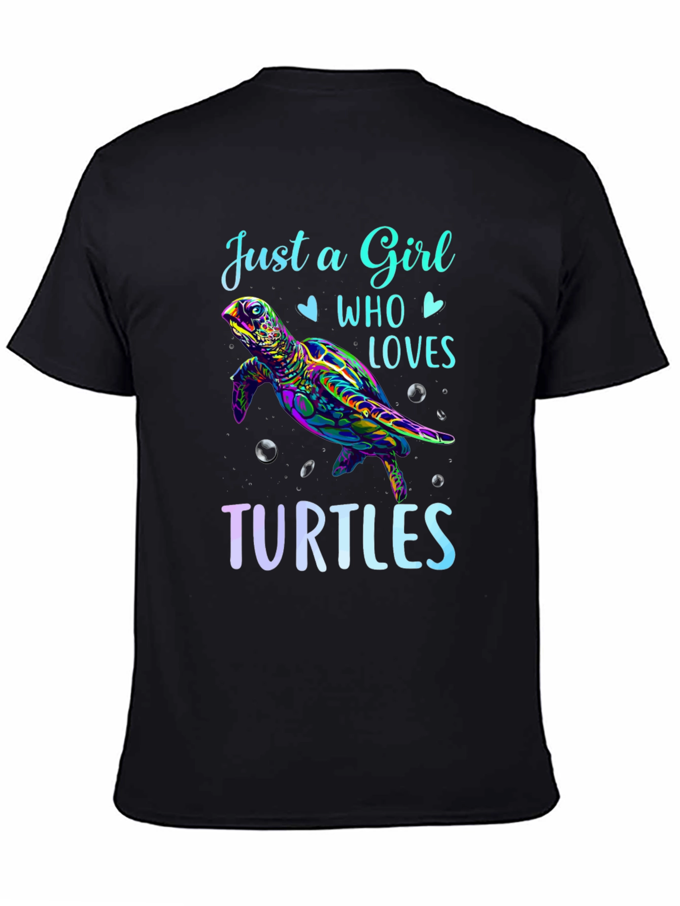 Just a Girl Who Loves Turtles T-Shirt