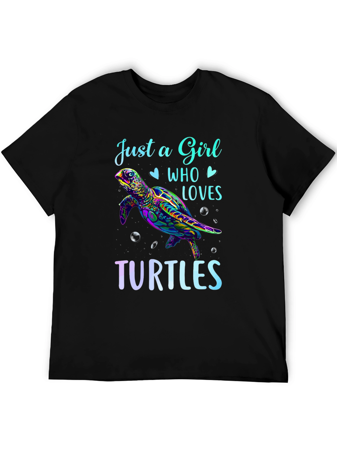 Just a Girl Who Loves Turtles T-Shirt