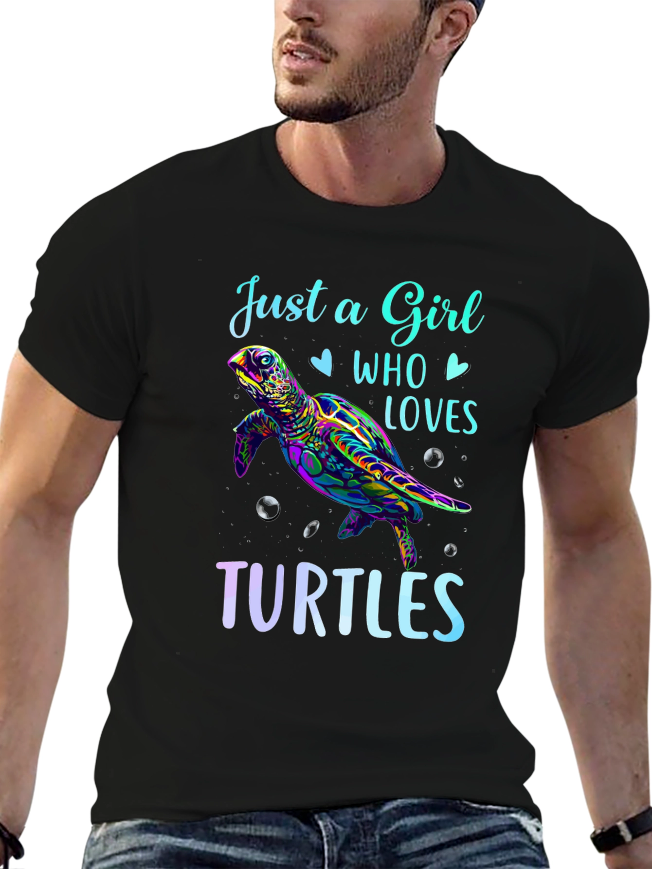 Just a Girl Who Loves Turtles T-Shirt