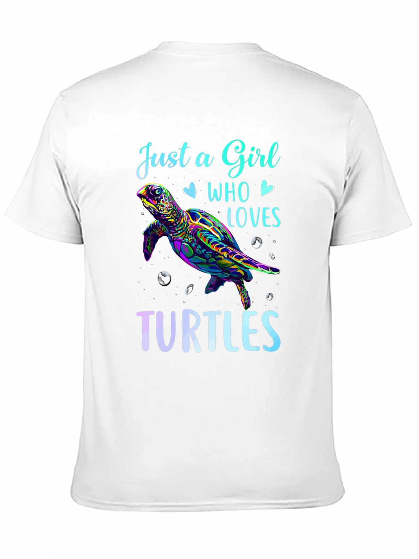 Just a Girl Who Loves Turtles T-Shirt