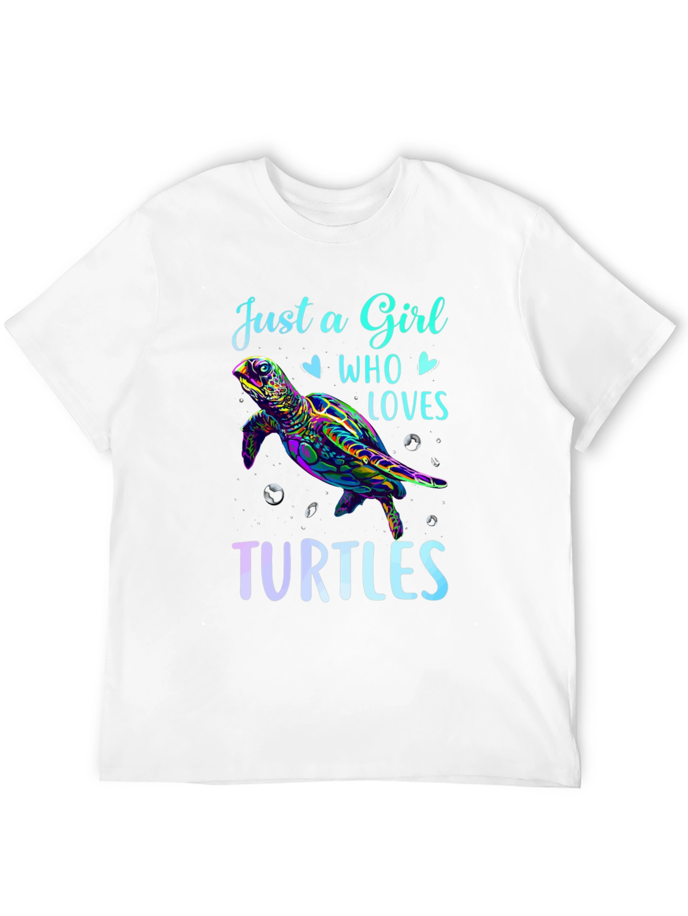 Just a Girl Who Loves Turtles T-Shirt