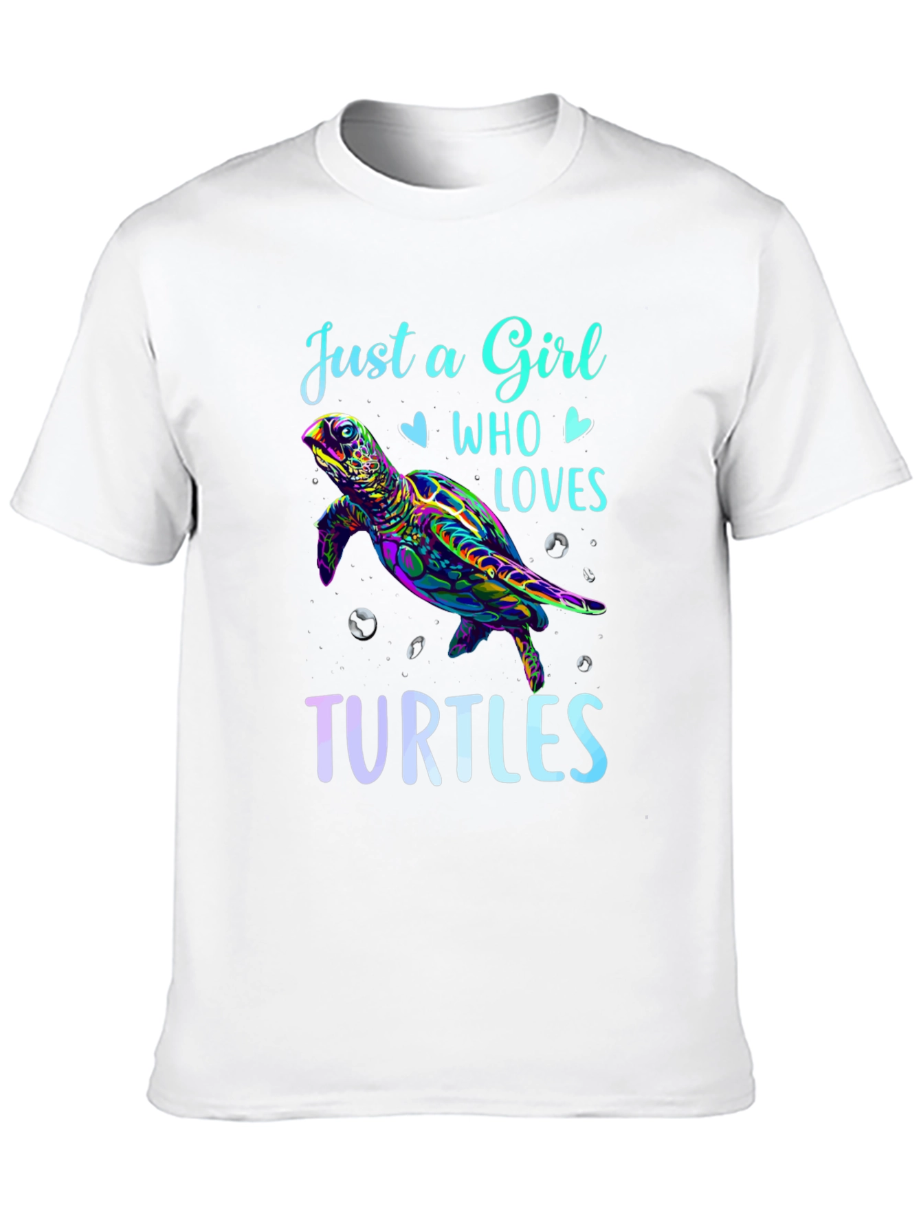 Just a Girl Who Loves Turtles T-Shirt