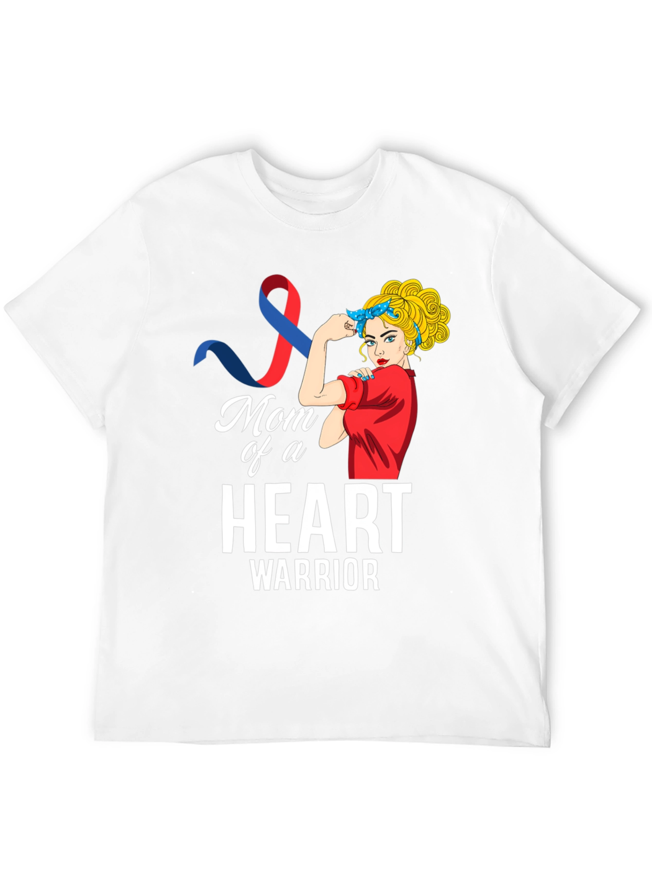 Mom of a Heart Warrior Graphic Tee