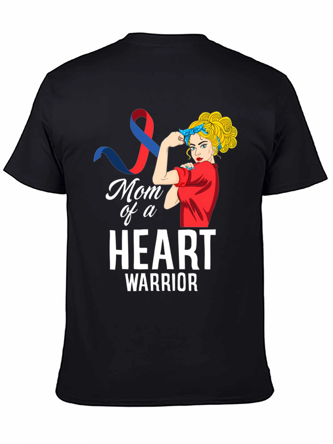 Mom of a Heart Warrior Graphic Tee