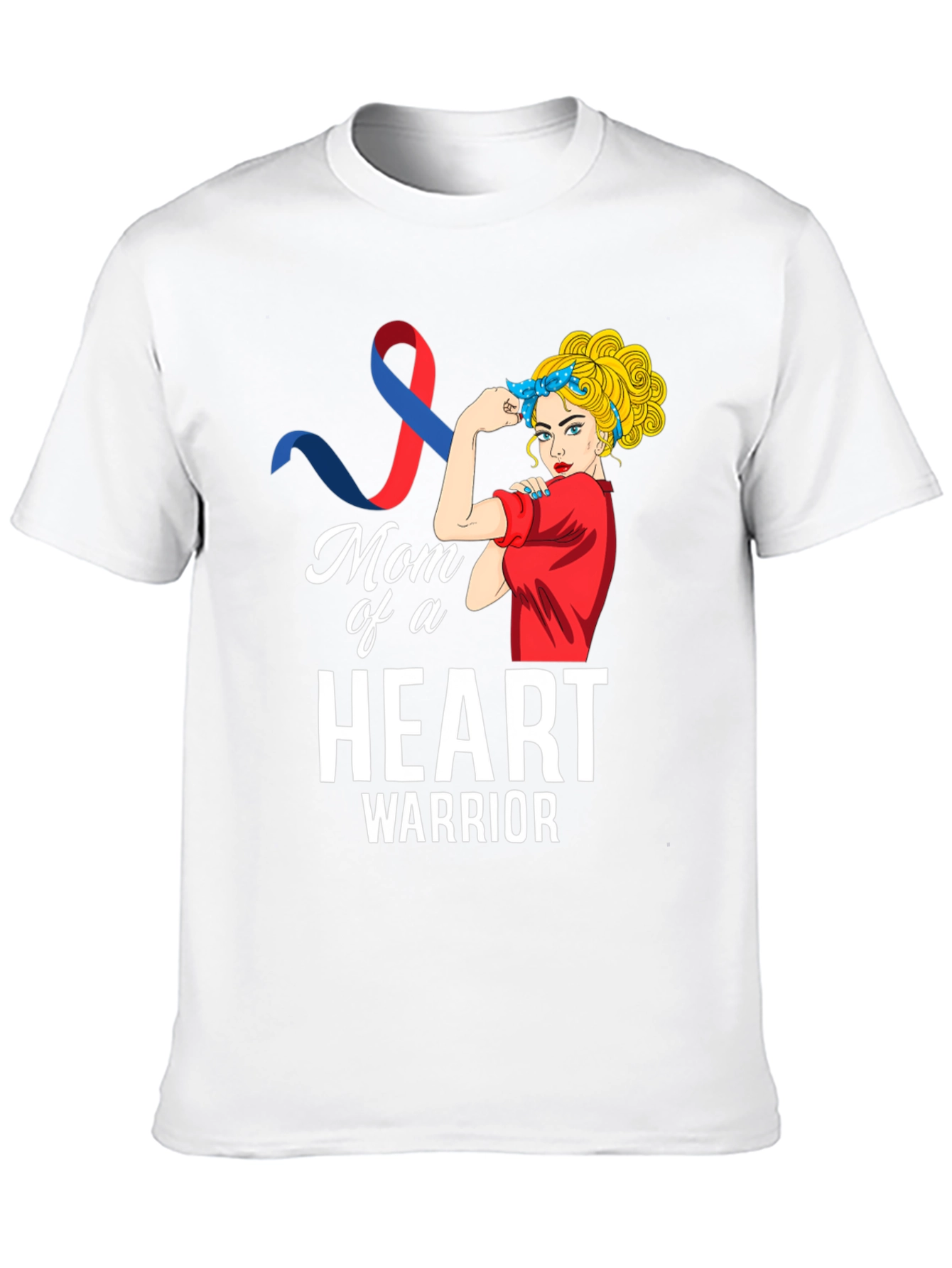 Mom of a Heart Warrior Graphic Tee