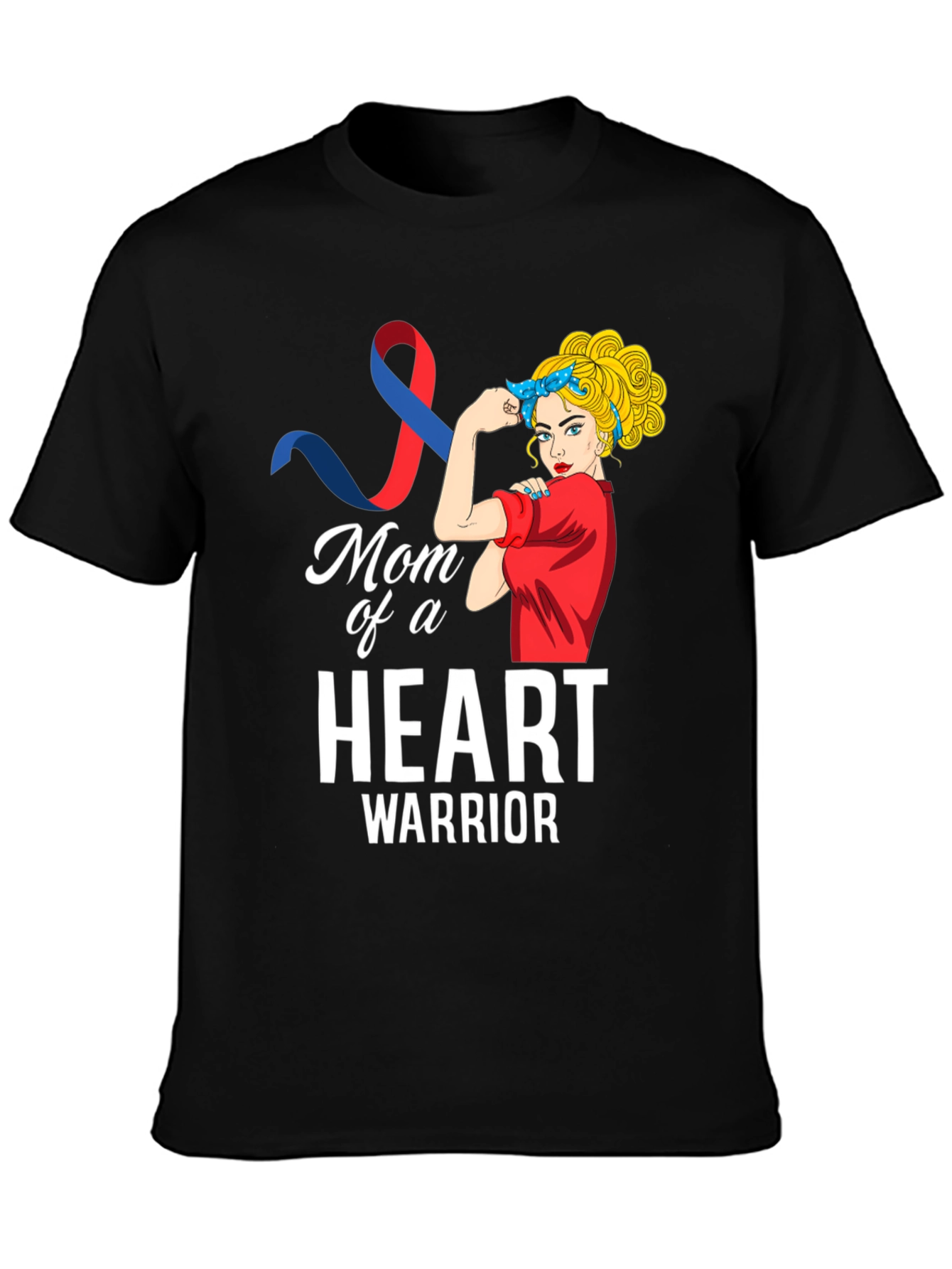 Mom of a Heart Warrior Graphic Tee
