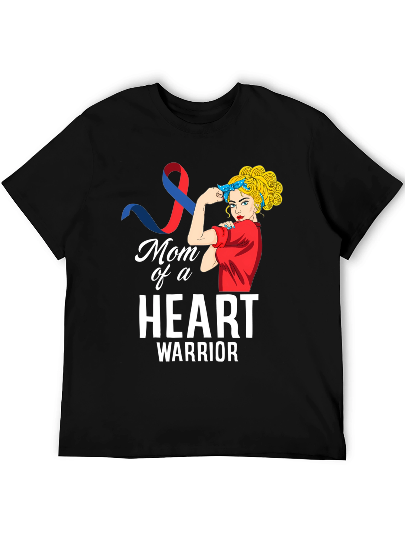 Mom of a Heart Warrior Graphic Tee