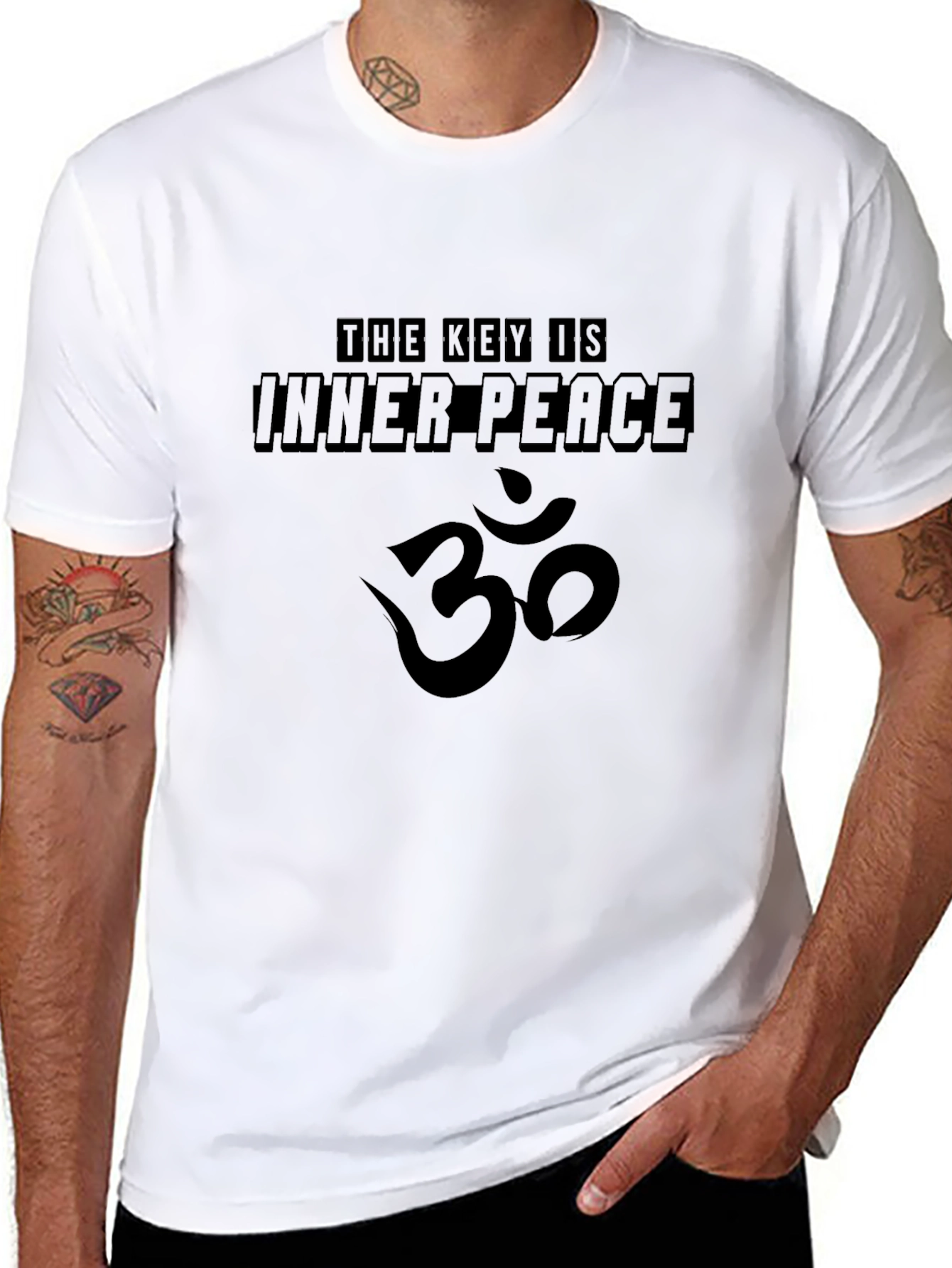 Inner Peace Graphic Tee - Soft Cotton Comfort