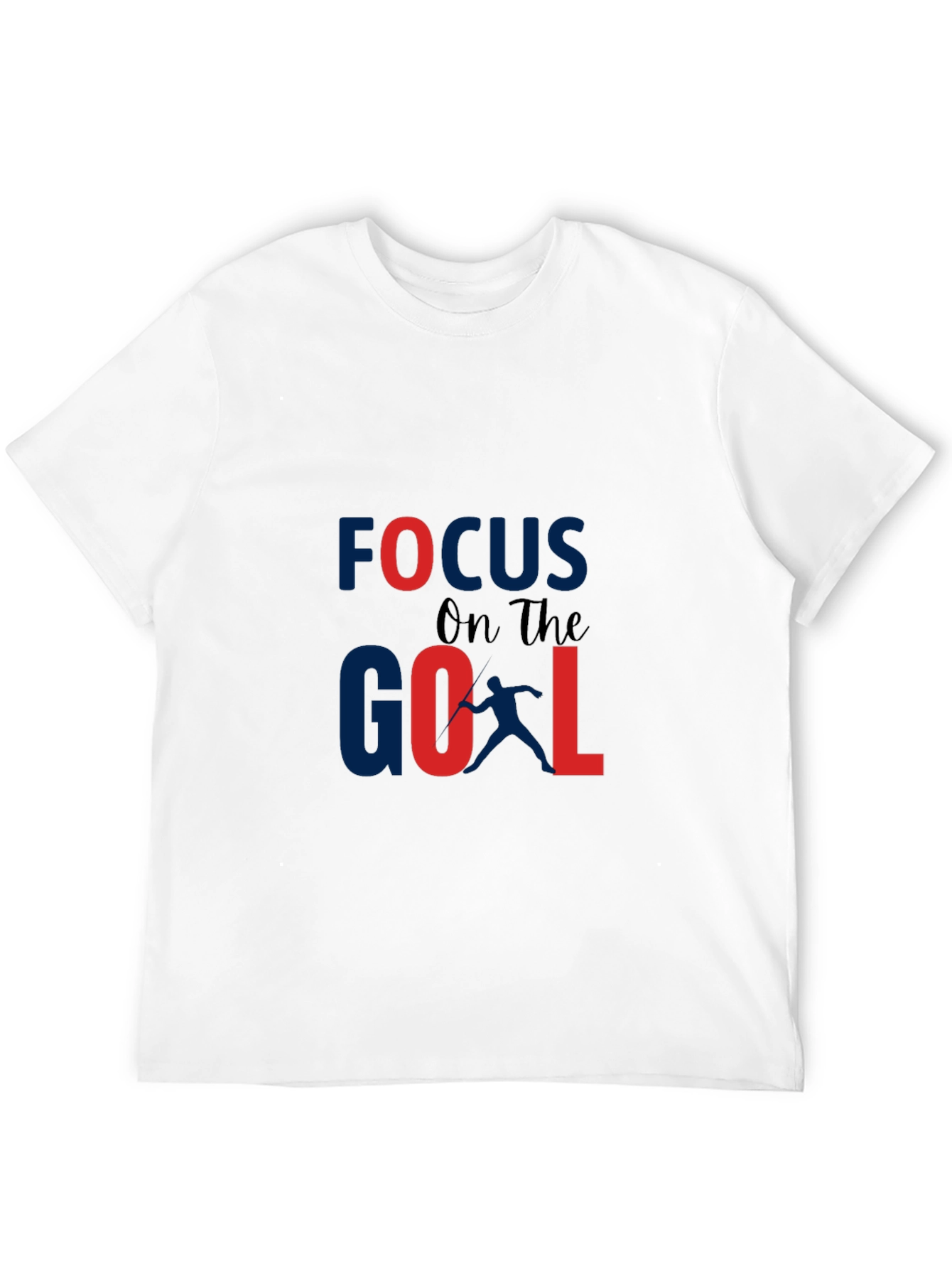 Focus on the Goal Graphic Tee - Black