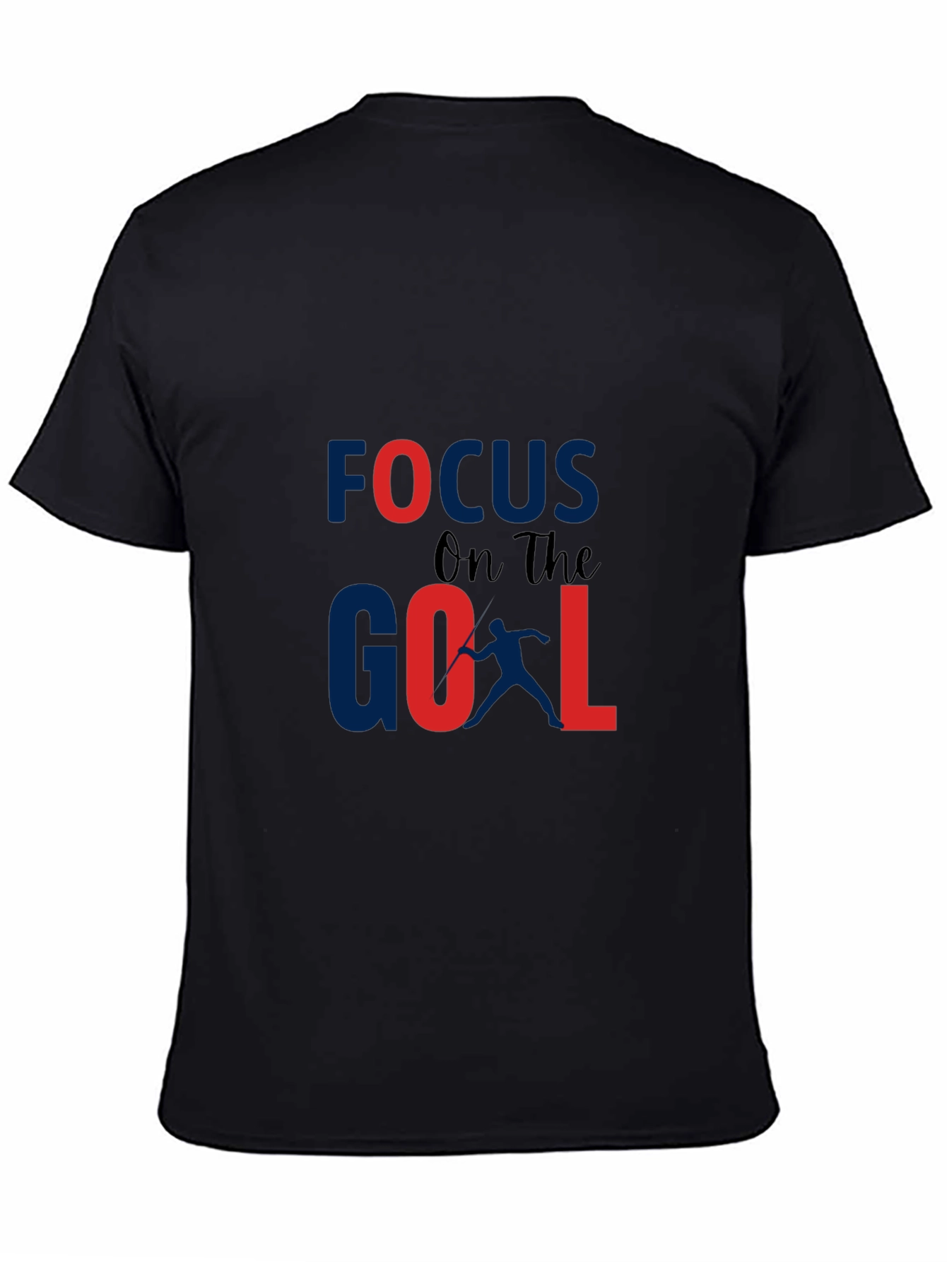 Focus on the Goal Graphic Tee - Black