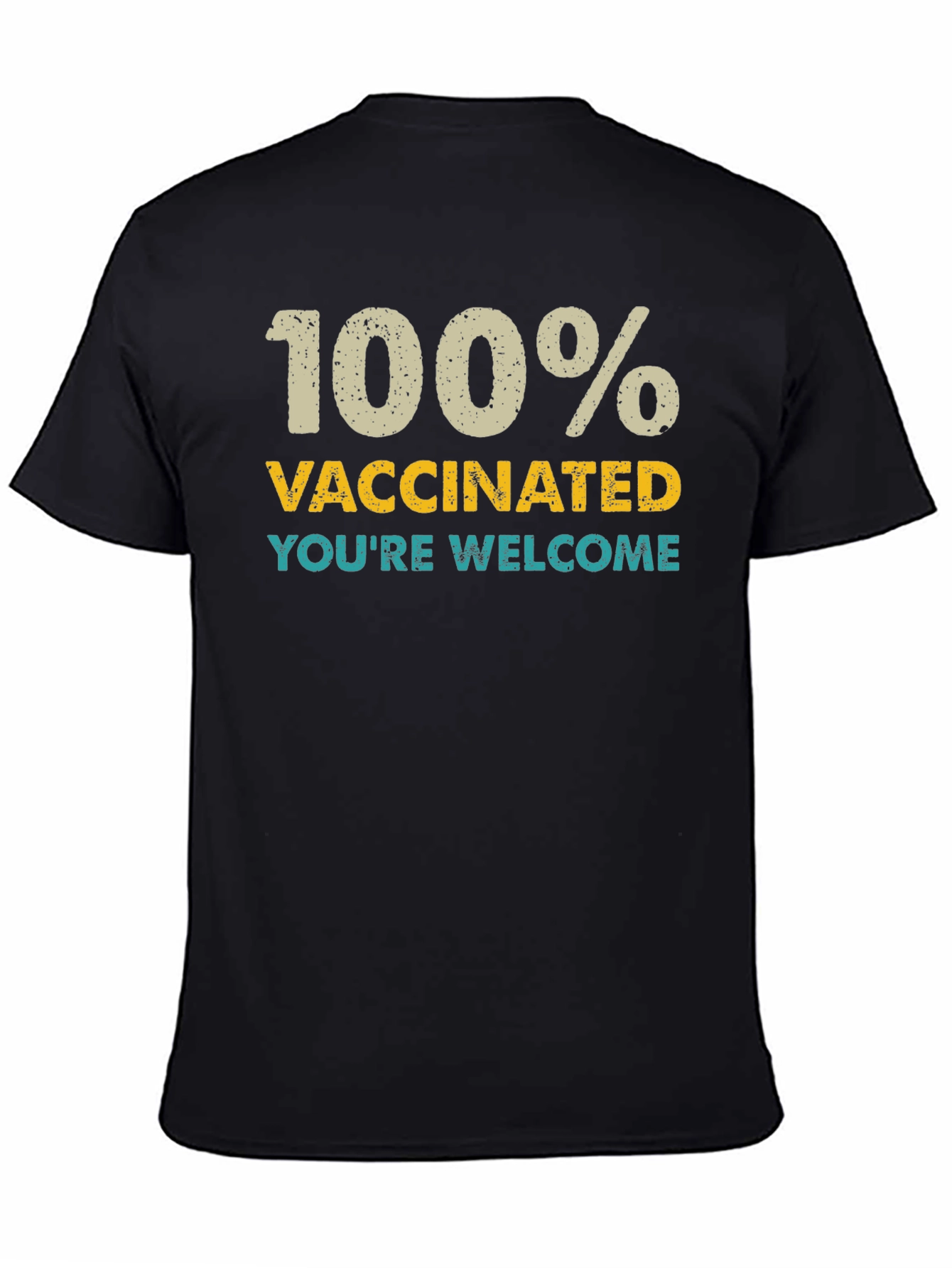 100% Vaccinated Graphic Tee