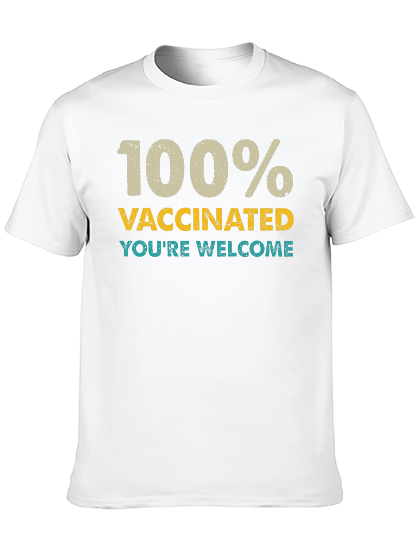 100% Vaccinated Graphic Tee